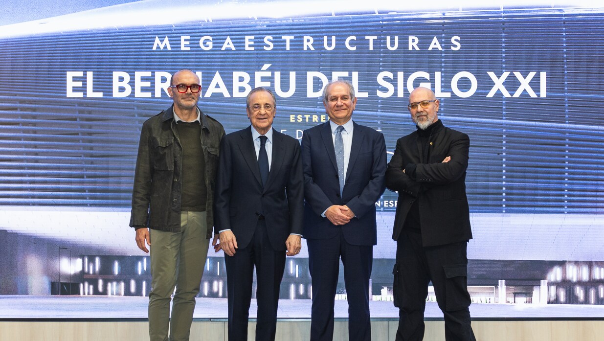 "MEGAESTRUCTURAS: EL BERNABÉU DEL SIGLO XXI" YA DISPONIBLES LAS IMÁGENES DE LA PRESENTACIÓN DEL EPISODIO DOCUMENTAL