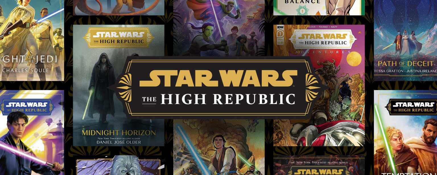 Star Wars: The High Republic cover collage.
