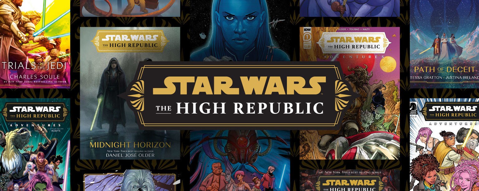 Star Wars: The High Republic cover collage.