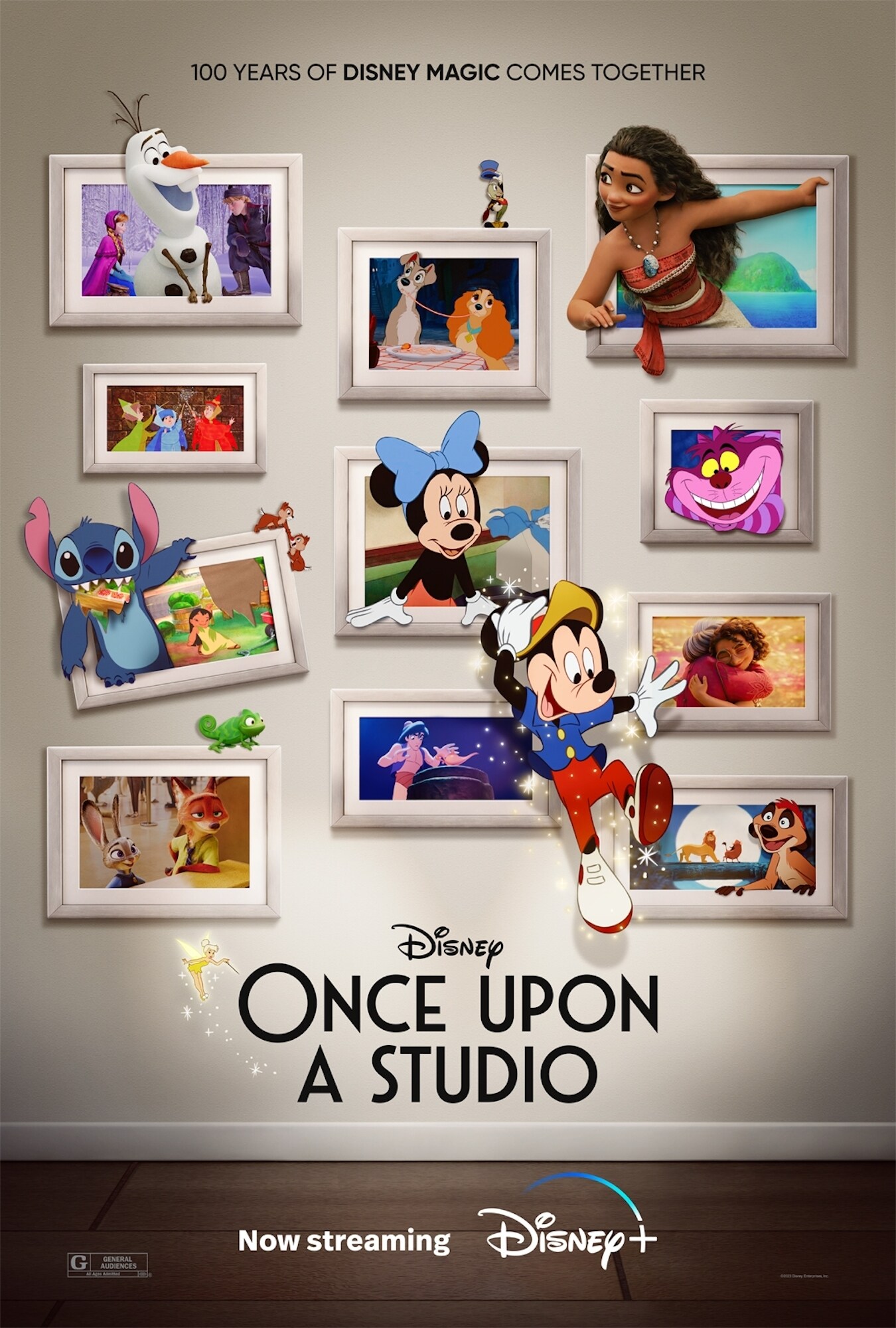 Disney+ Celebrates Disney100 With Today's Streaming Debut Of Walt Disney  Animation Studios' “Once Upon A Studio”