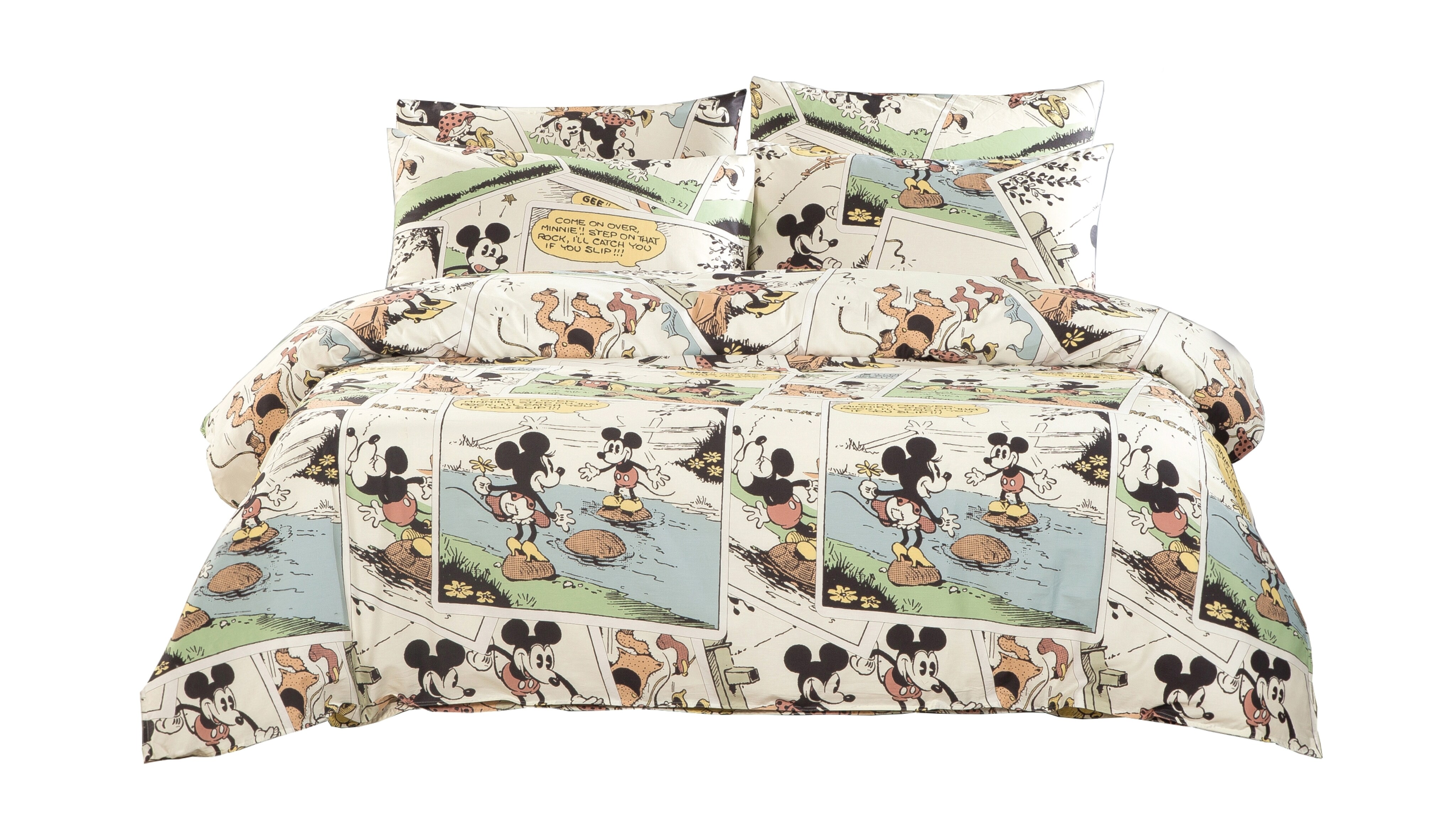  Mickey Mouse Fitted Bedsheet Set - Vintage