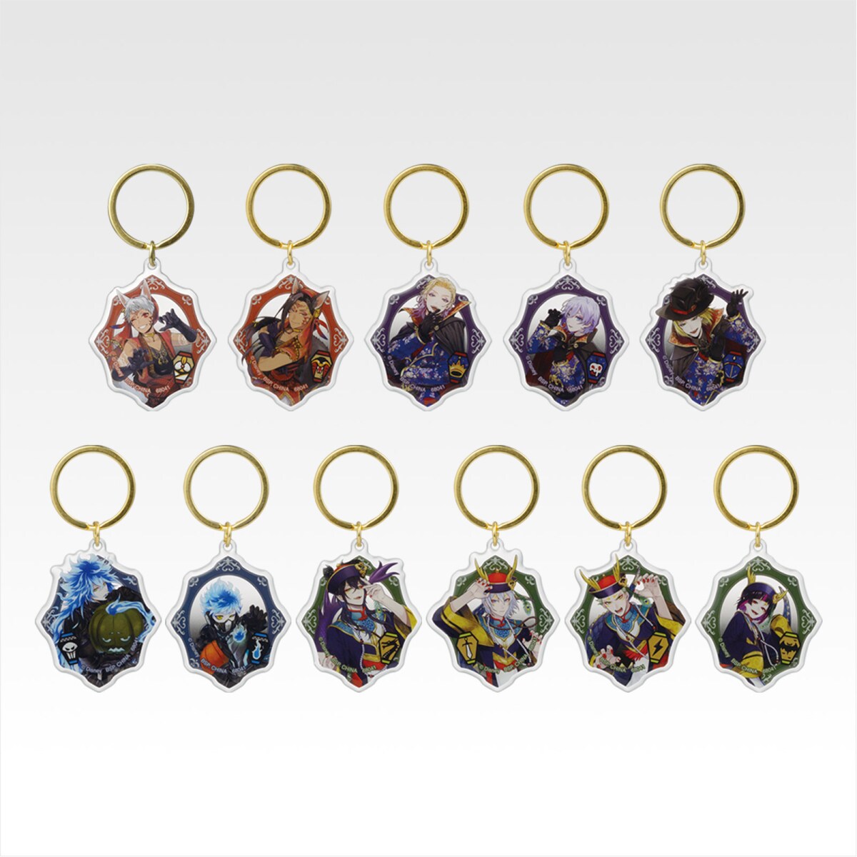 F賞 ぷっくりアクリルキーホルダーB