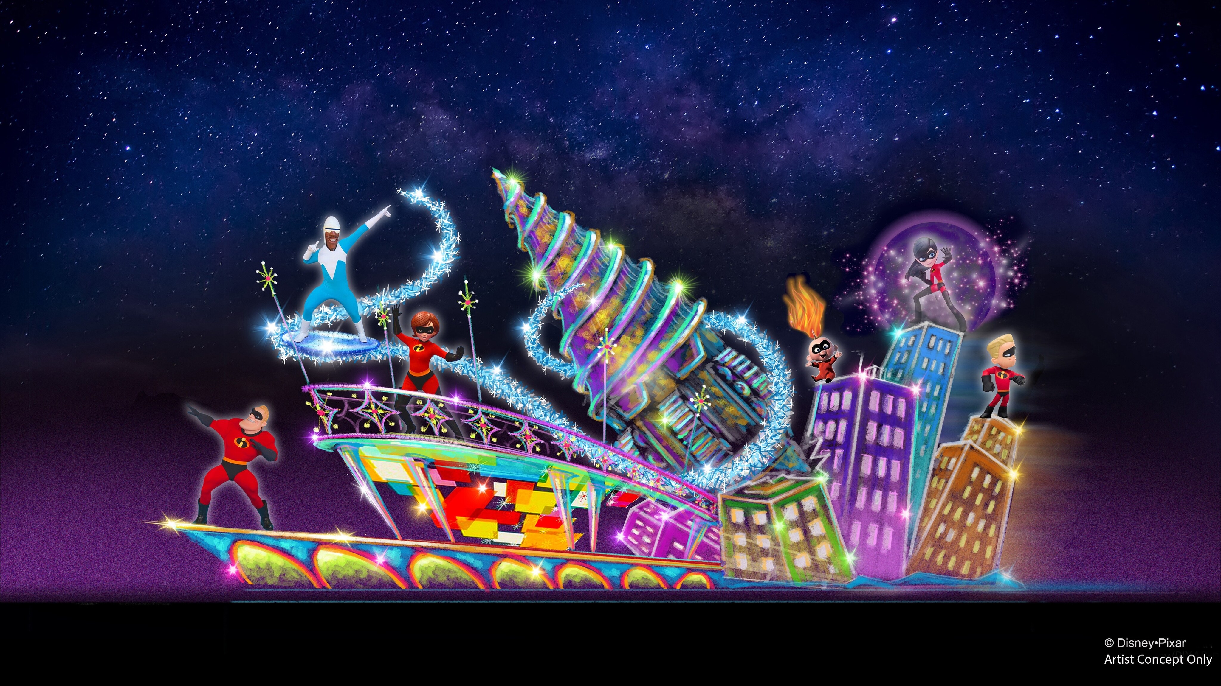 paint the night concept art