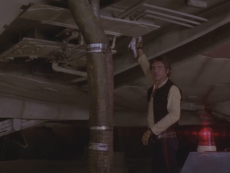 Quote - Millennium Falcon - “She may not look like much but she’s got it where it counts, kid.”