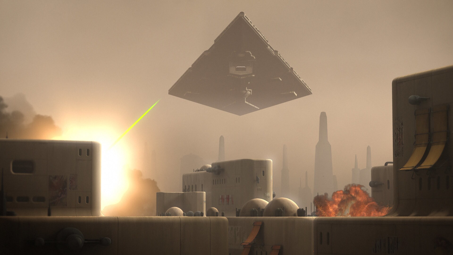 The rebels signal protocol 13, recalling all Imperials on Lothal to the base, looking to capture ...