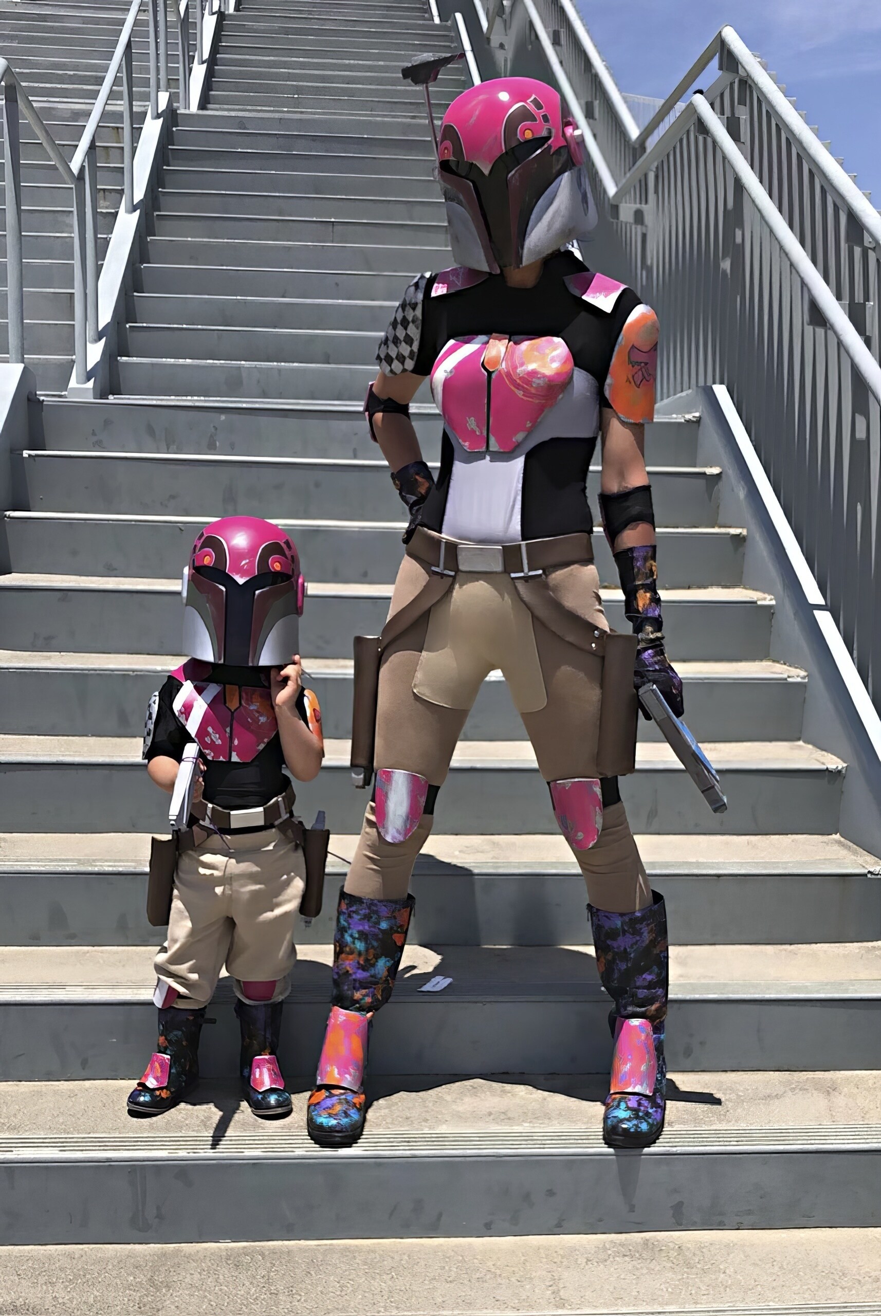 Elizabeth and Lily Lau as Sabine