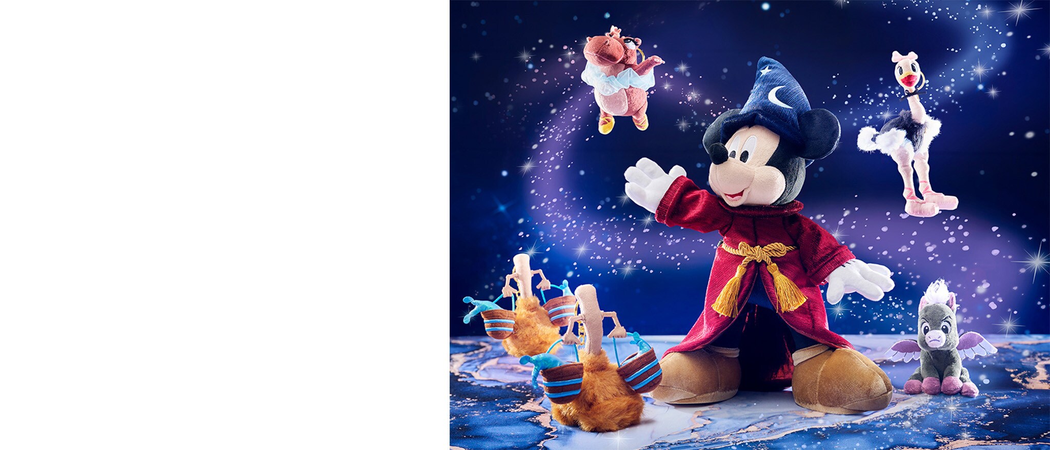 [EBO]STORE|「魔法使いの弟子」ミッキーマウスや作品を彩るさまざまなキャラクターが登場する特別なコレクションを順次発売