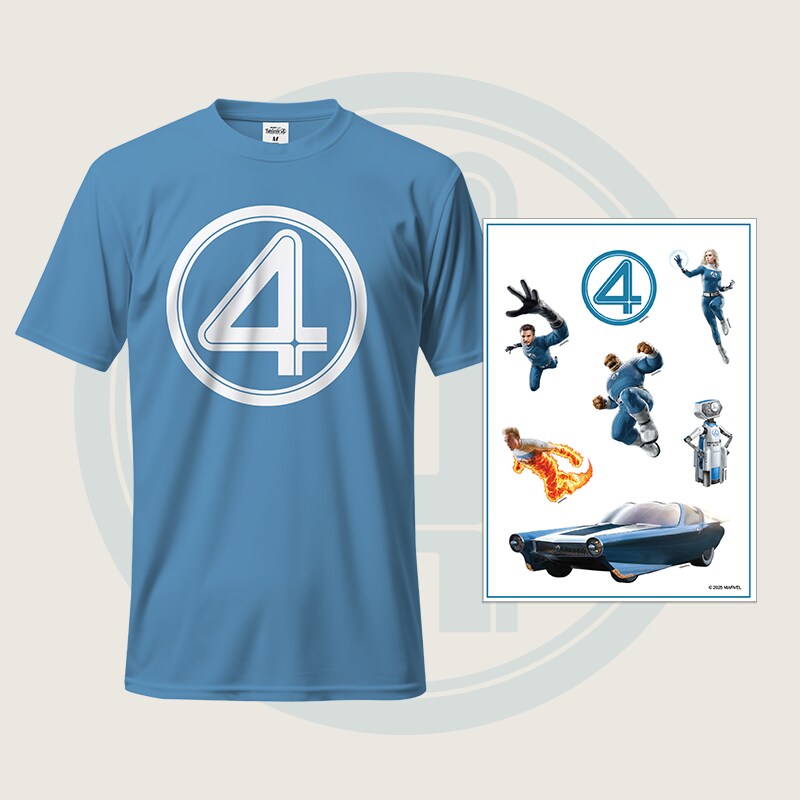完売品！ 映画 ファンタスティック４ ファースト・ステップ Tシャツ L 通販限定】ファンタスティック4：ファースト・ステップ 半袖