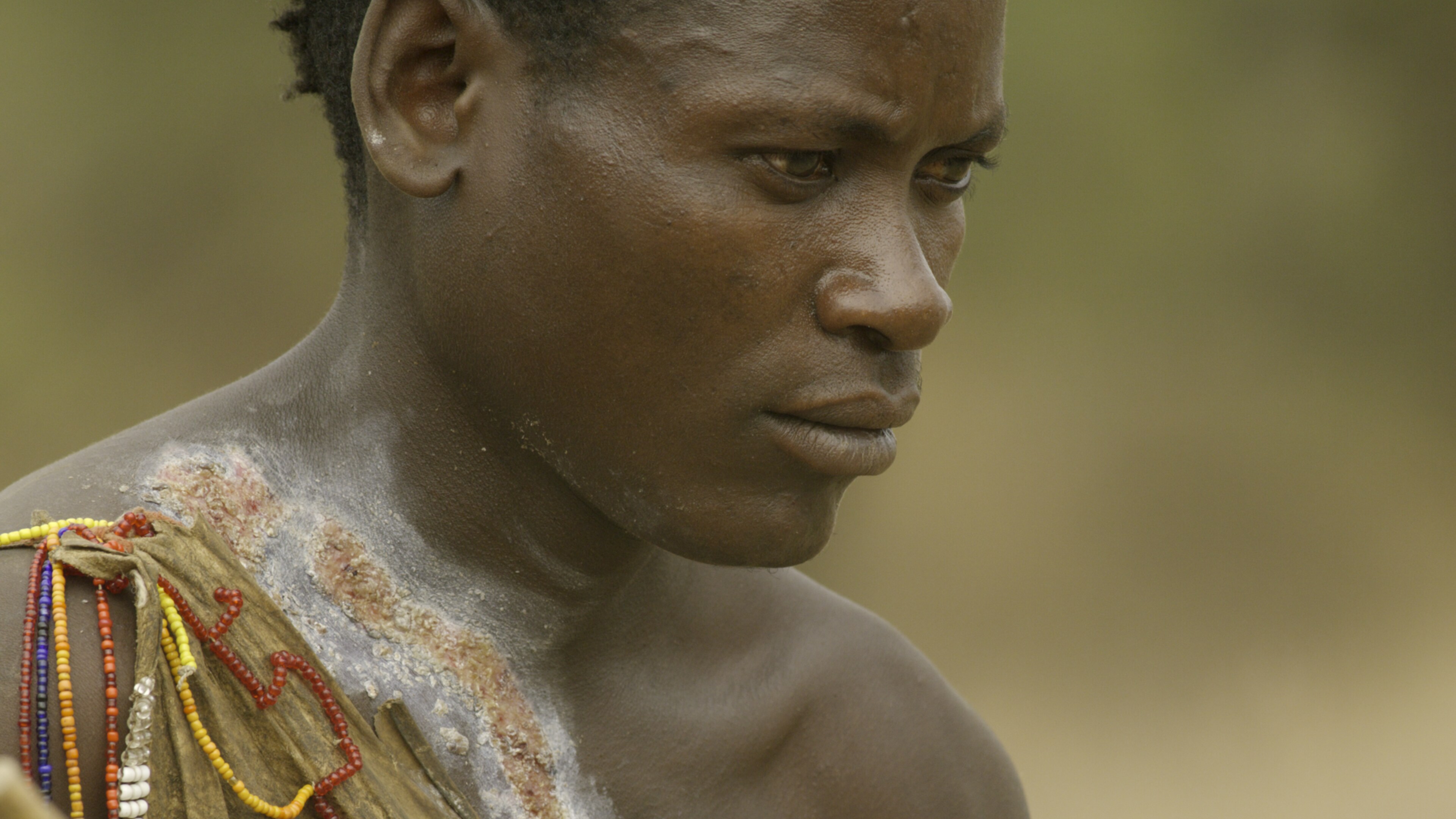 A Hadza tribe member prepares to hunt. (National Geographic for Disney+)