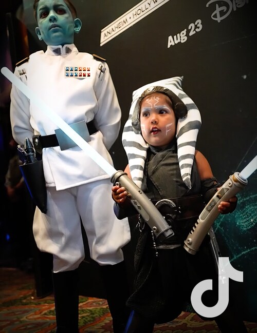 Young Ahsoka fans at fan event