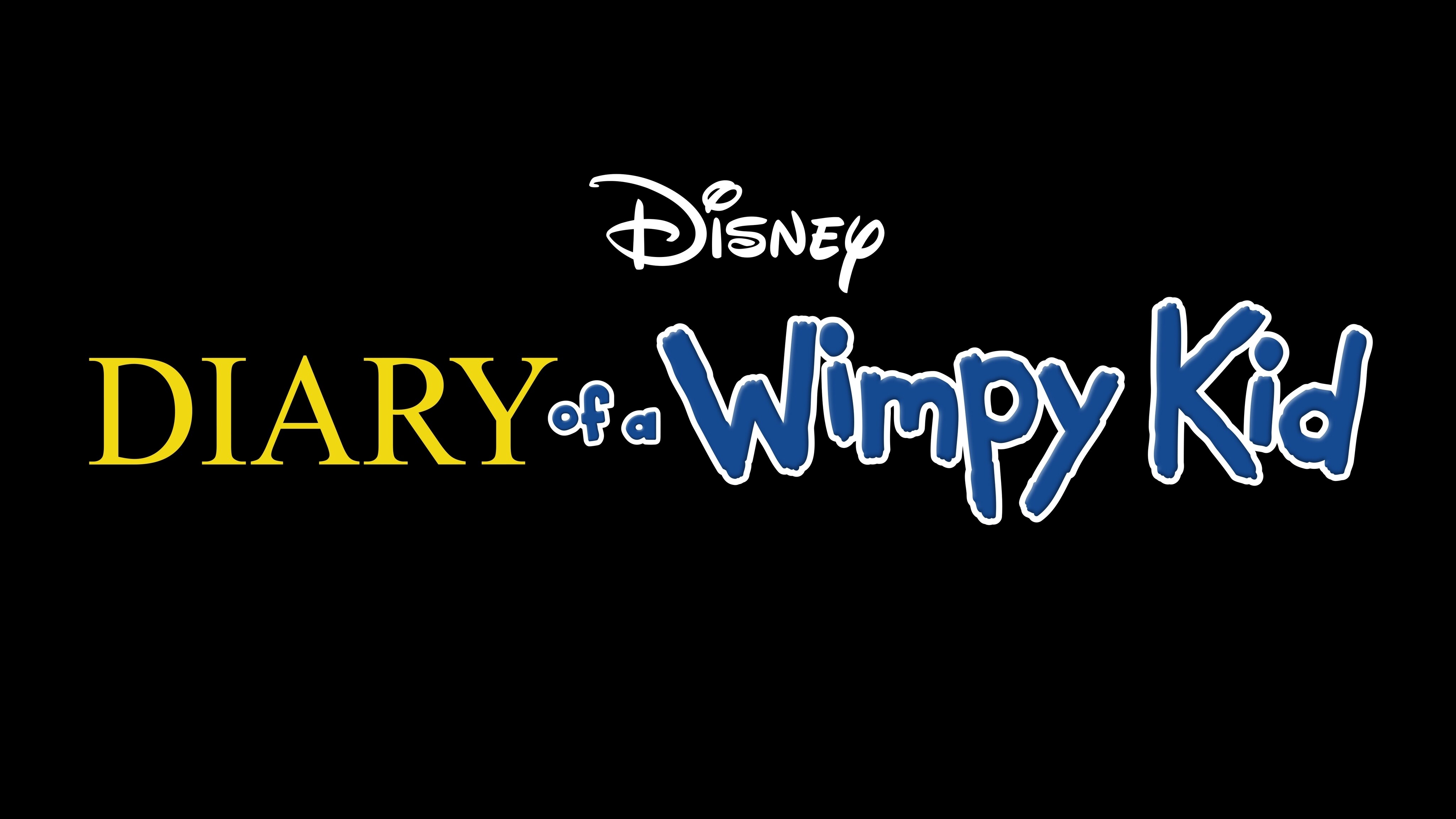 Diary of a Wimpy Kid Logo - Black