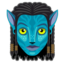 Female Na'vi Avatar Emoji