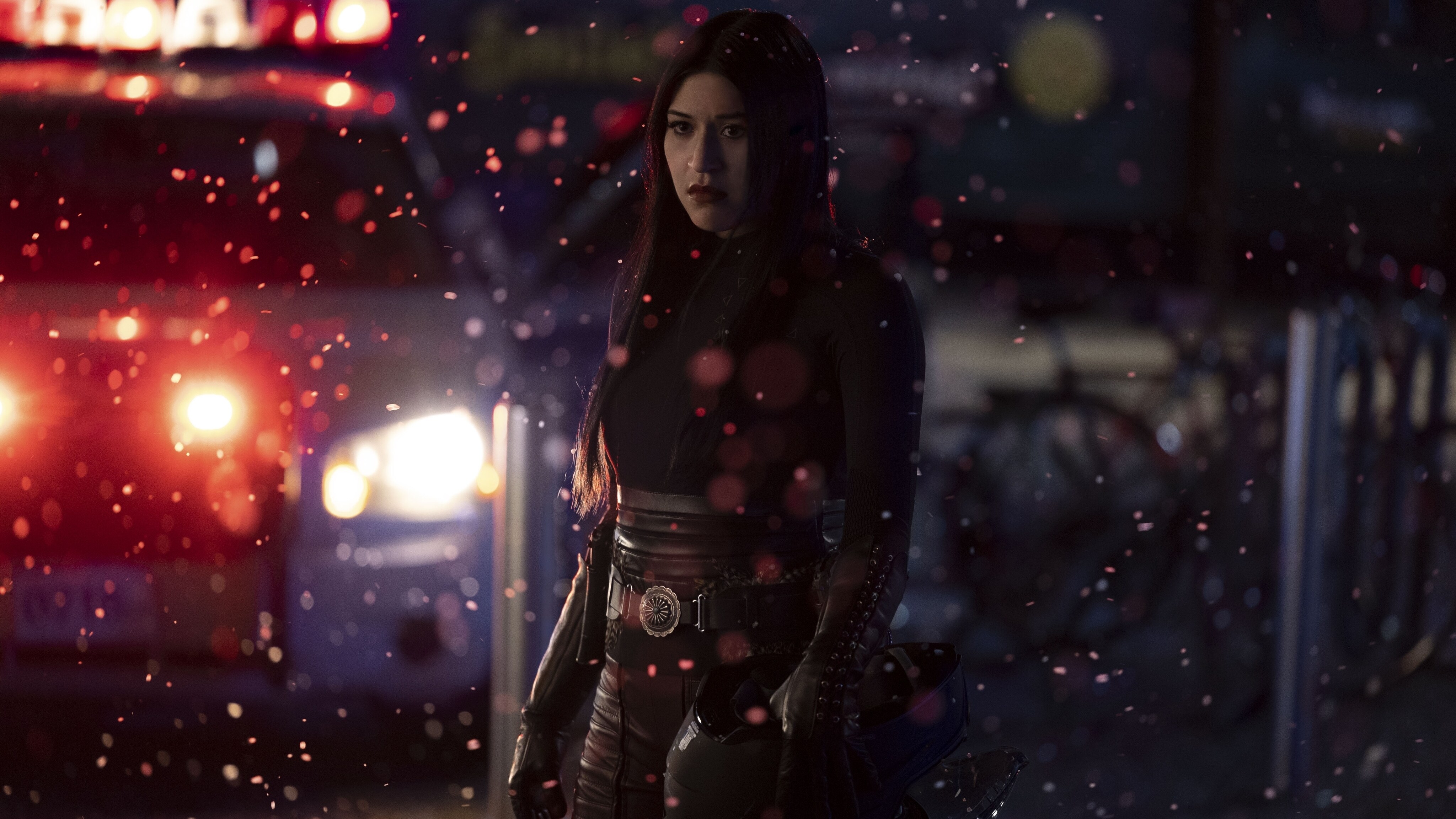 Alaqua Cox as Maya Lopez in Marvel Studios' HAWKEYE. Photo by Chuck Zlotnick. ©Marvel Studios 2021. All Rights Reserved.
