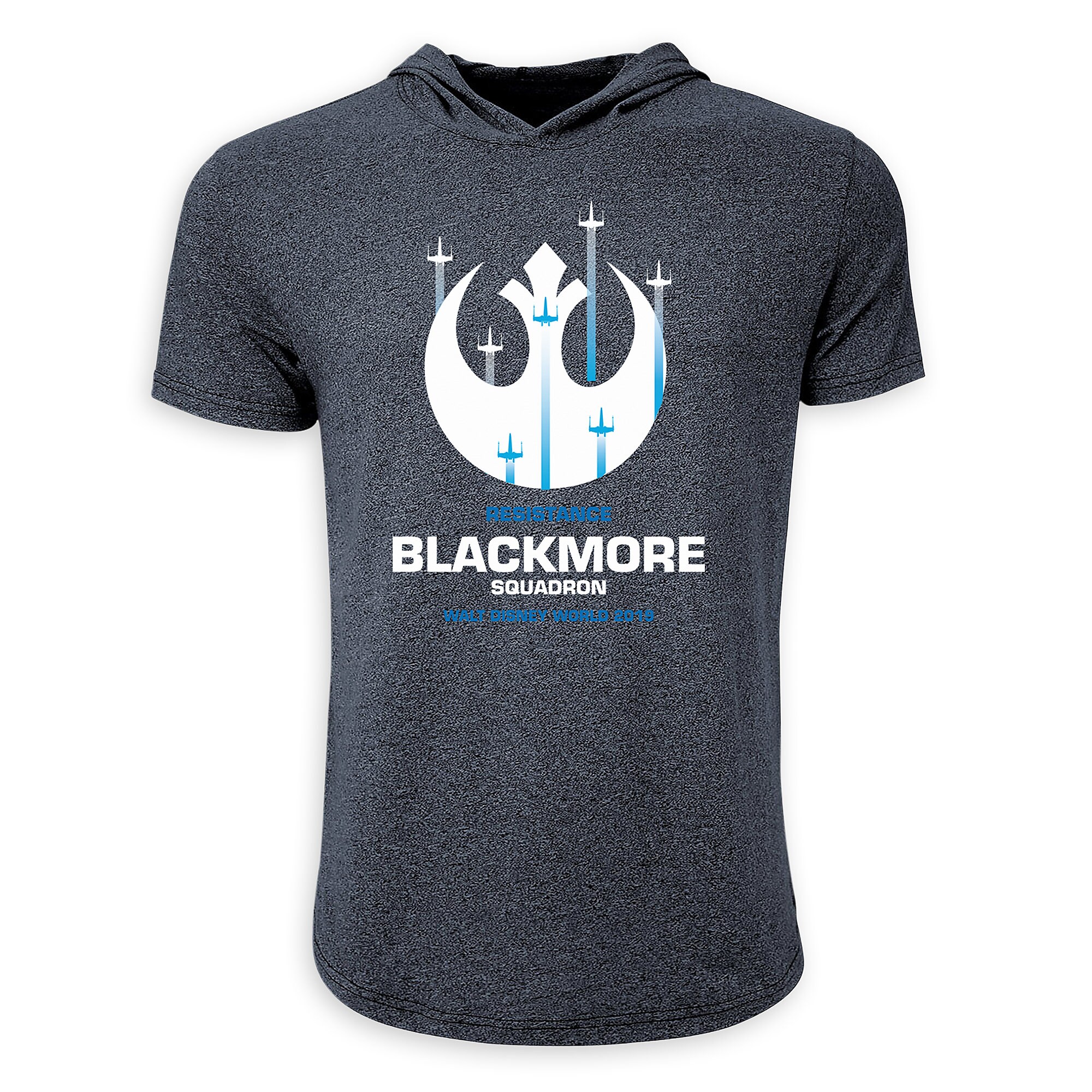 Adults' Star Wars Resistance Squadron Hooded T-Shirt - Walt Disney World - Customized
