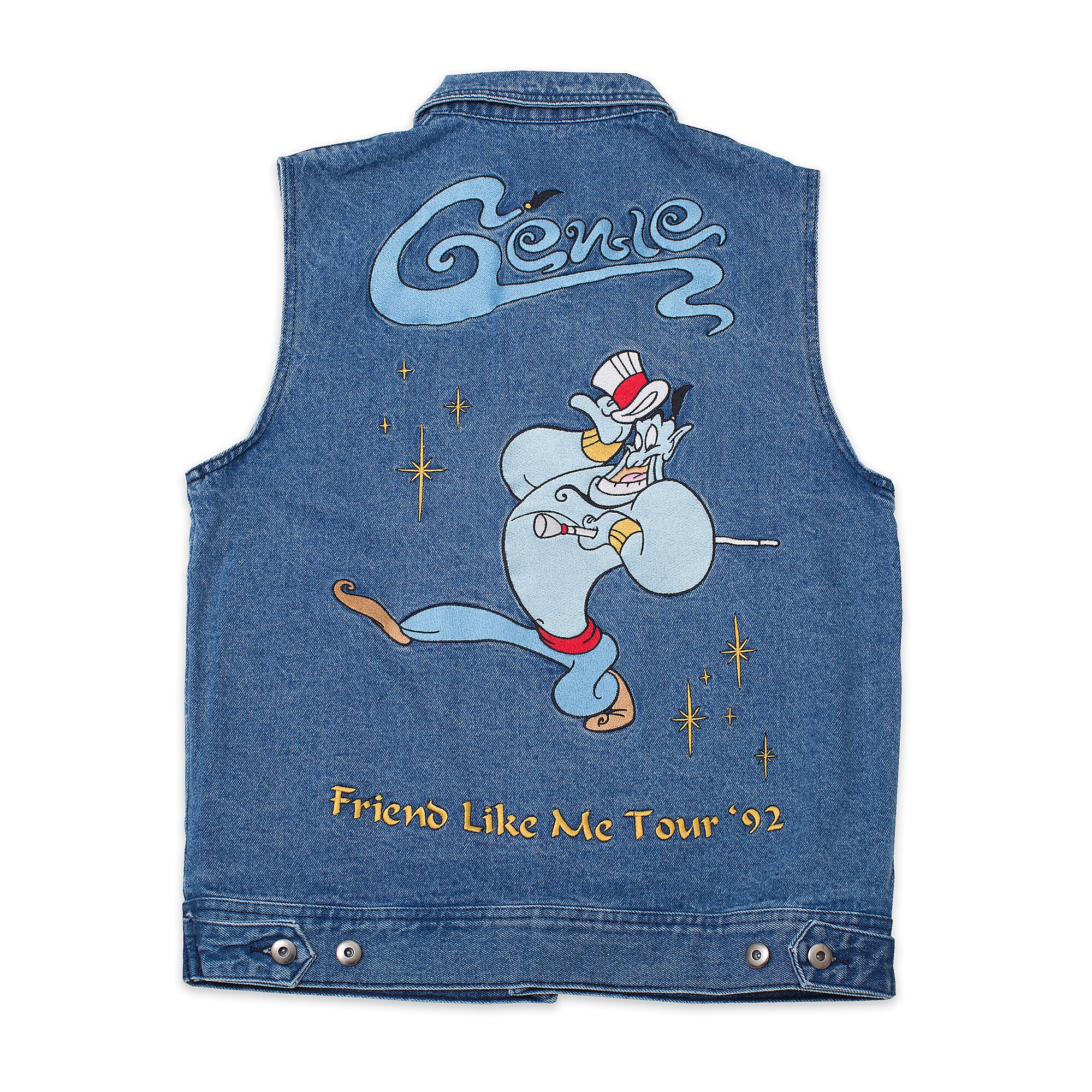 Genie Denim Vest for Adults by Cakeworthy - Aladdin