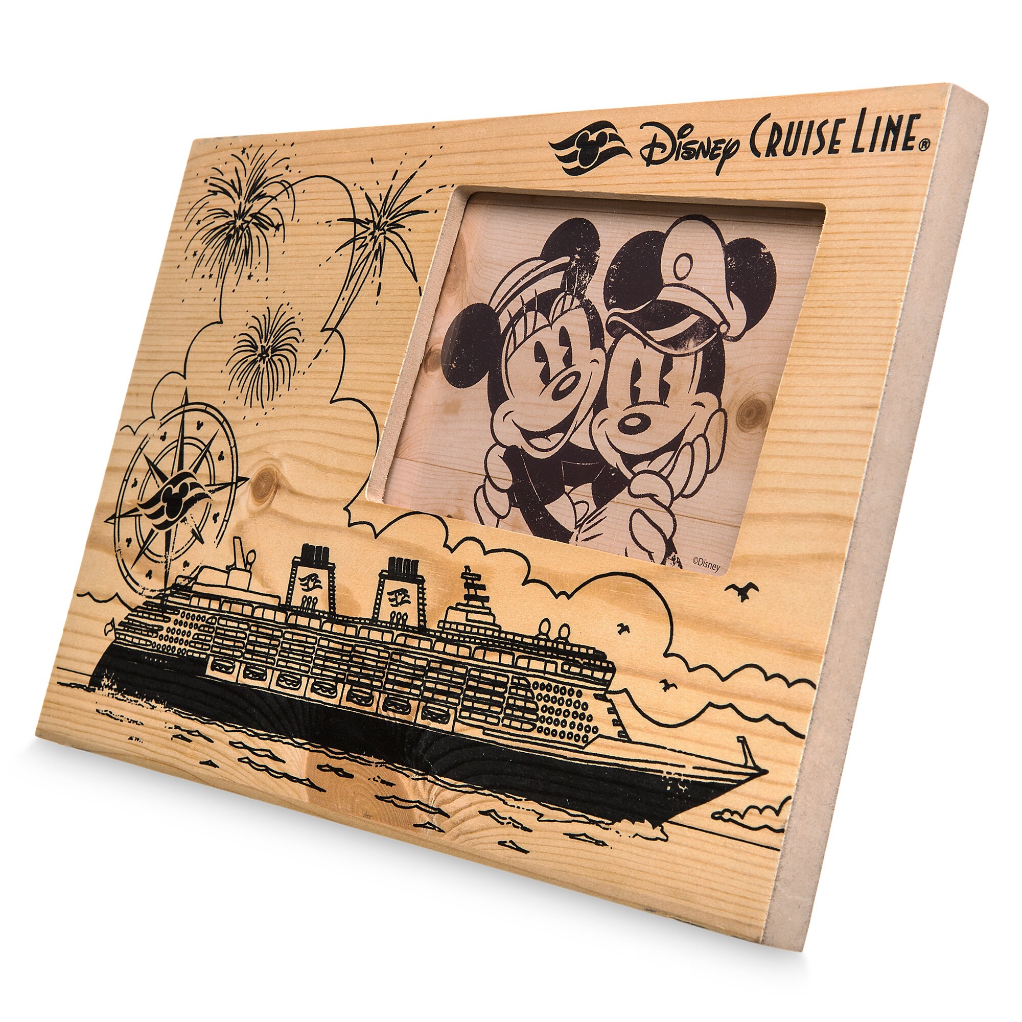Disney Cruise Line Wood Photo Frame - 4'' x 6''