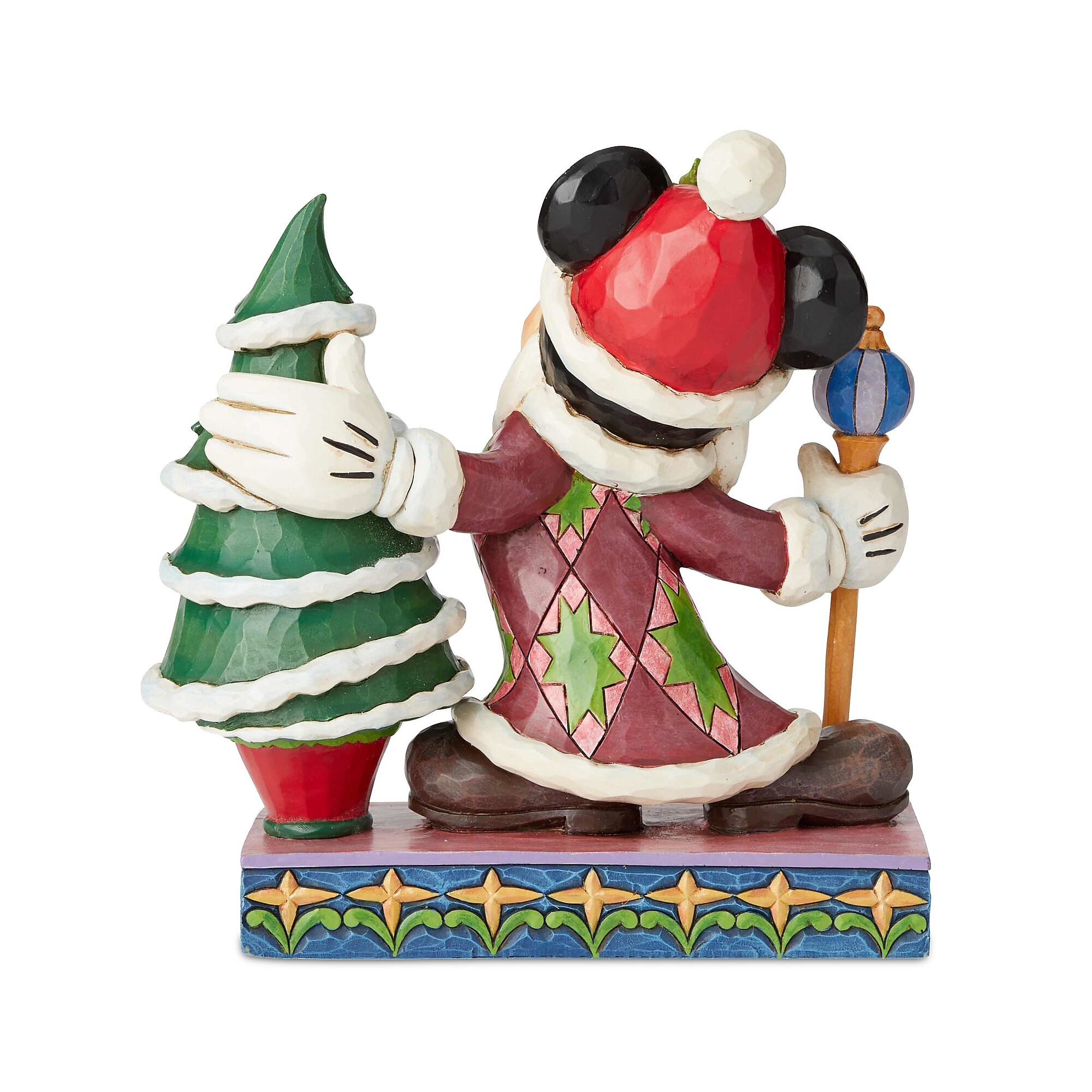 Mickey Mouse Father Christmas Figure by Jim Shore