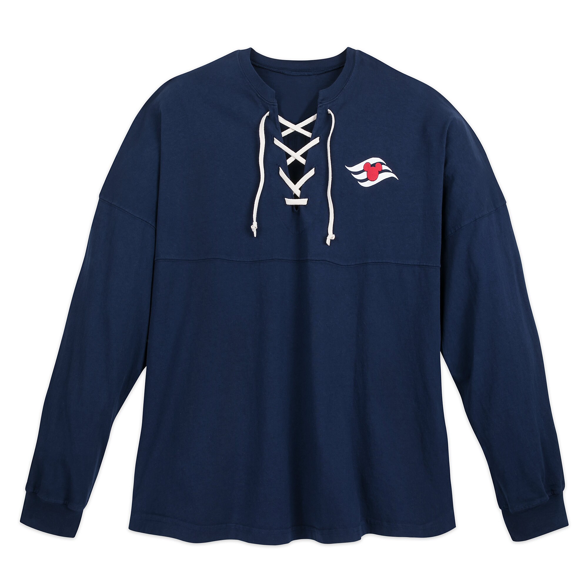 Disney Cruise Line Lace-Up Spirit Jersey for Adults - Navy