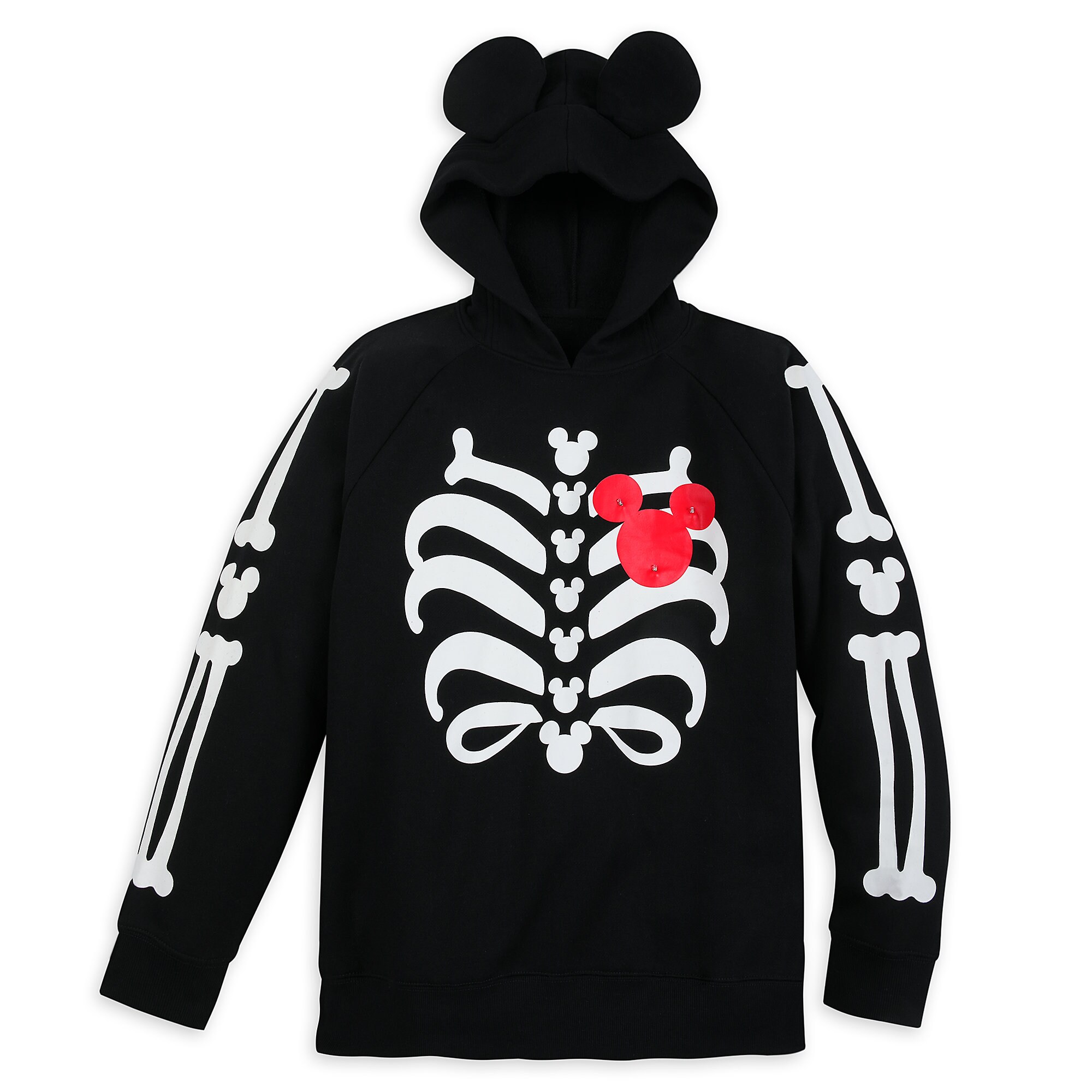 Mickey Mouse Light-Up Halloween Hoodie for Adults