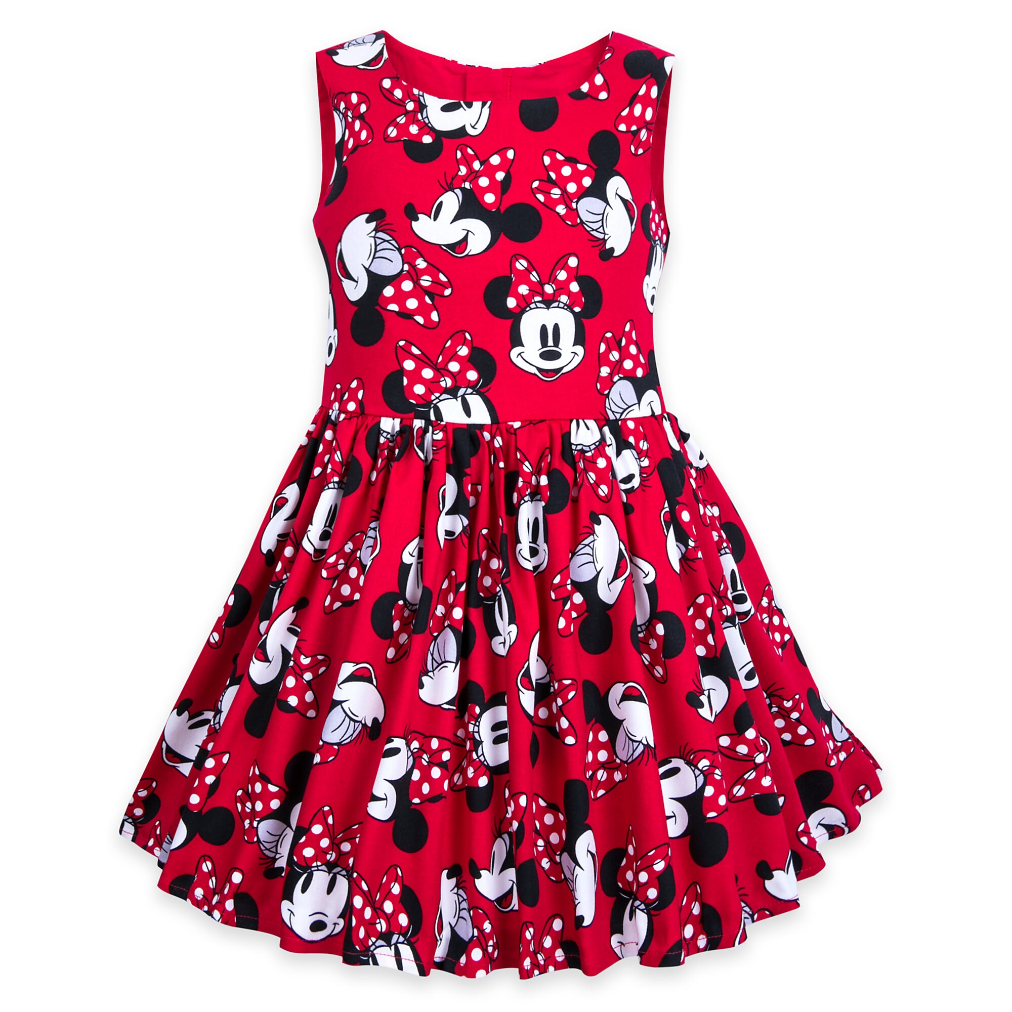 Minnie Mouse Sleeveless Dress for Girls