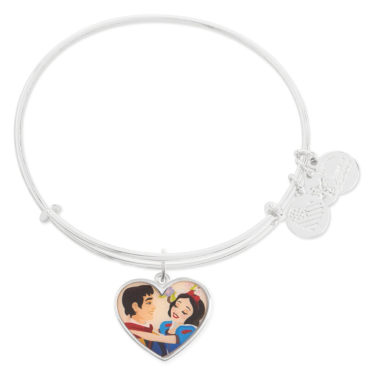 ALEX AND ANI Bangles Featuring Disney Princess Couples