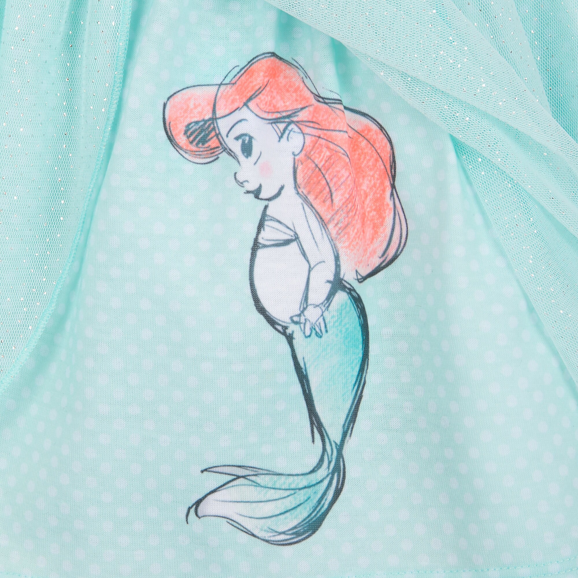 Disney Animators' Collection Ariel Matching Pajama Set for Kids and Doll