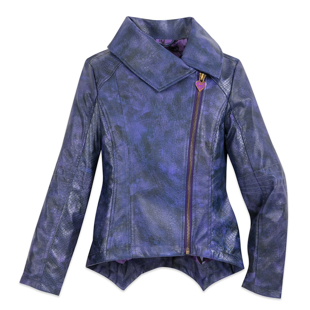 Product Image of Mal Faux Leather Moto Jacket for Girls - Descendants 3 # 1