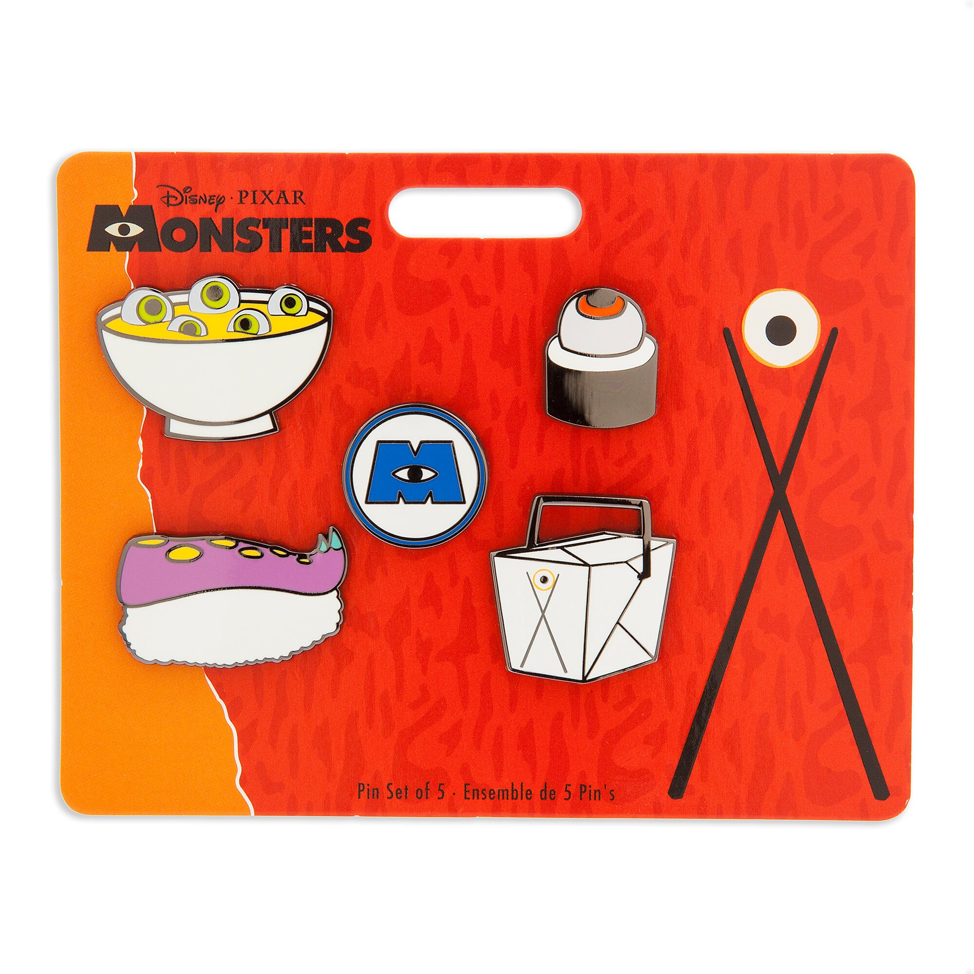 Harryhausen's Restaurant Pin Set - Monsters, Inc.