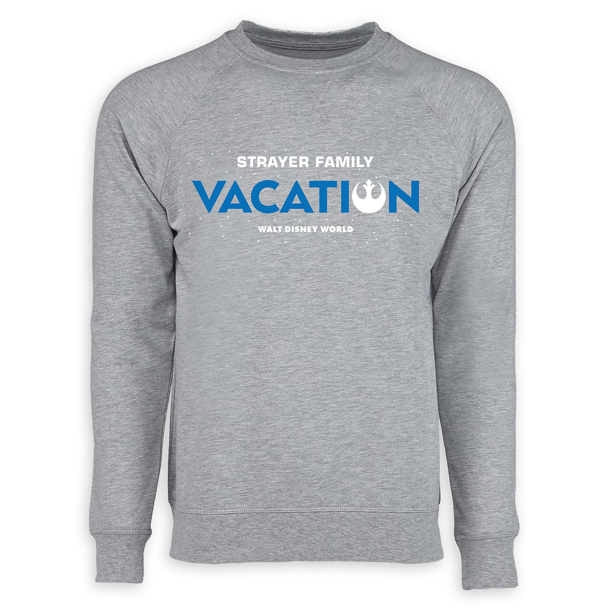 Adults' Star Wars Alliance Family Vacation Long Sleeve Raglan T-Shirt - Walt Disney World - Customized