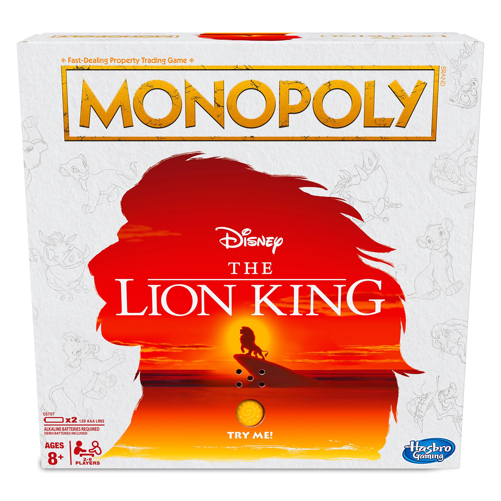 The Lion King Monopoly Game