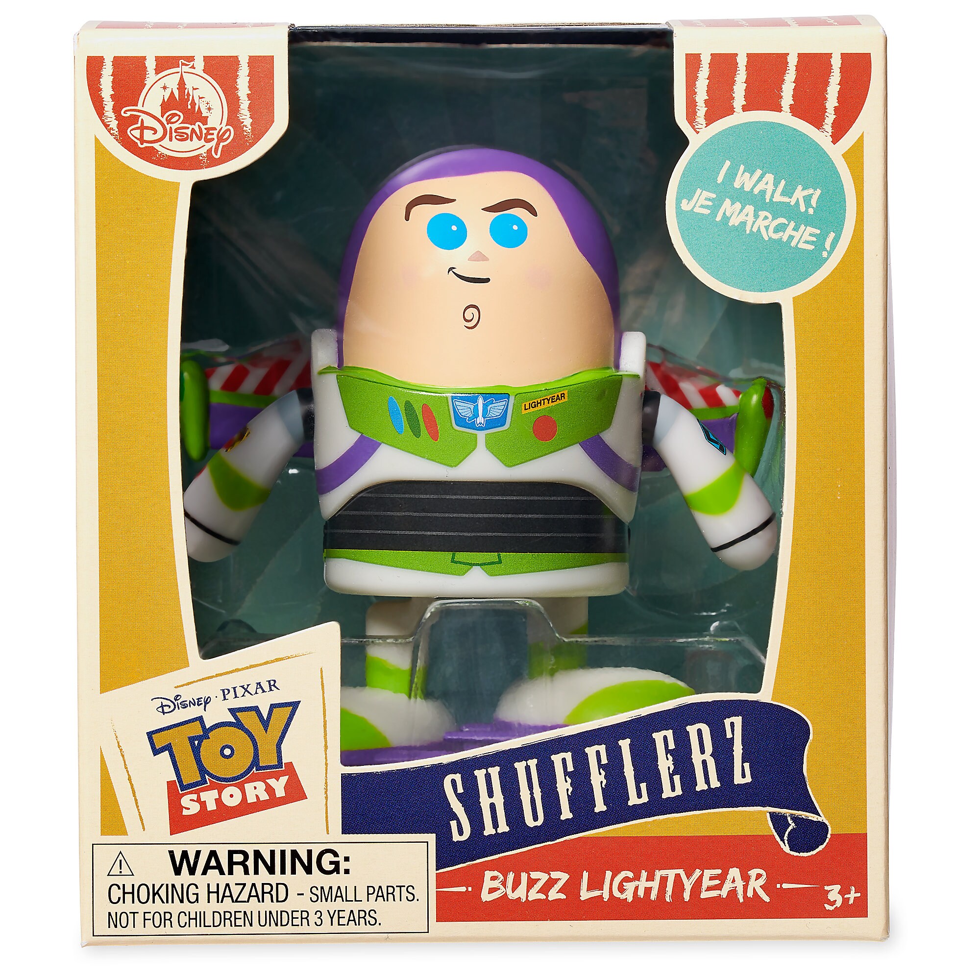 Buzz Lightyear Shufflerz Walking Figure - Toy Story