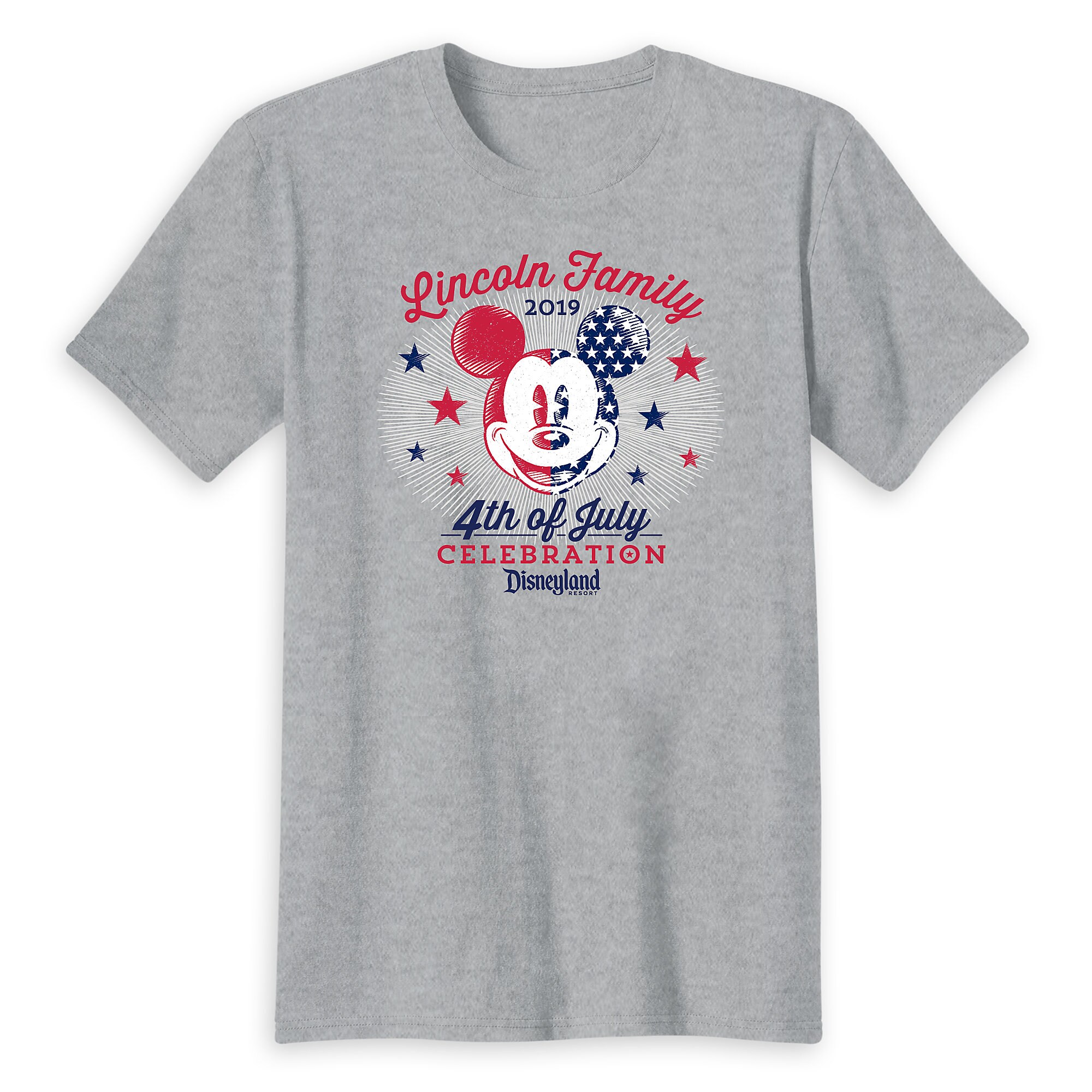 Adults' Mickey Mouse 4th of July T-Shirt - Disneyland - Customized