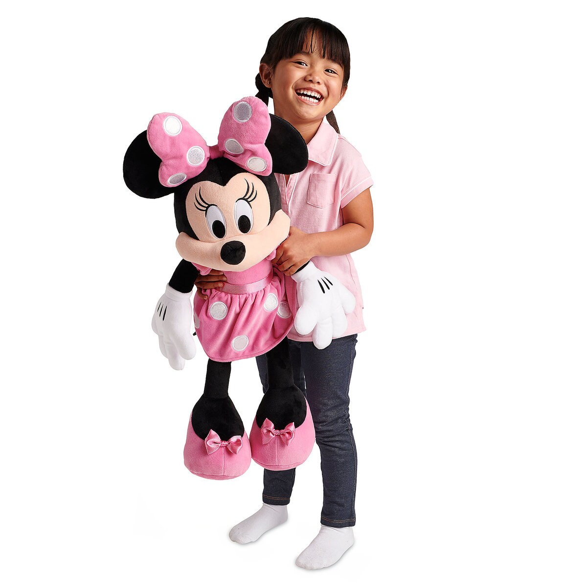 Product Image of Minnie Mouse Plush - Pink - Large # 1