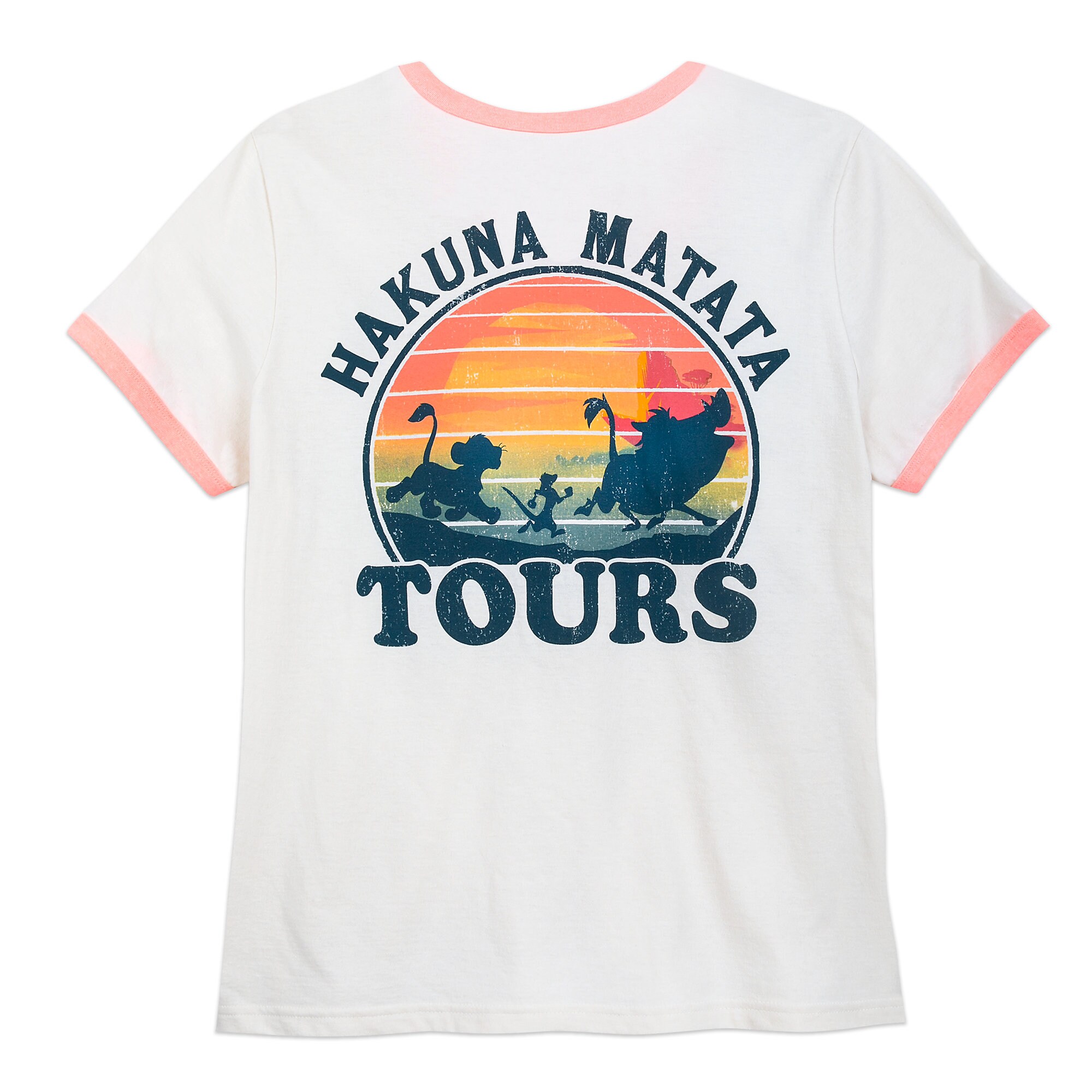 Hakuna Matata Tours Ringer T-Shirt for Women - The Lion King - Extended Size