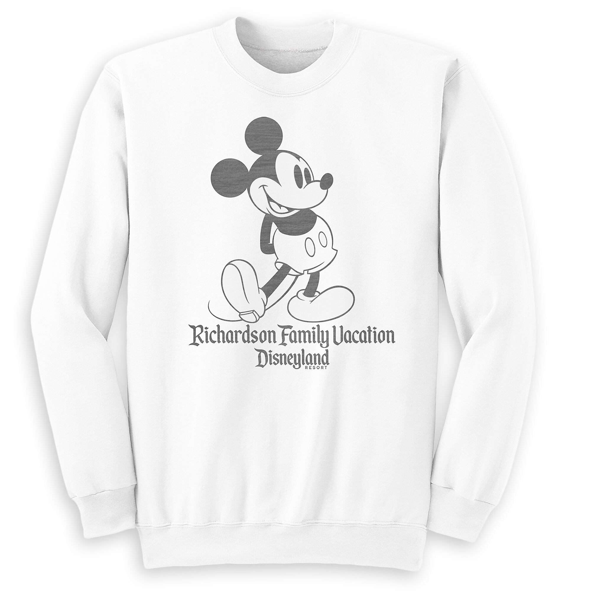 Kids' Mickey Mouse Family Vacation Pullover - Disneyland - Customized
