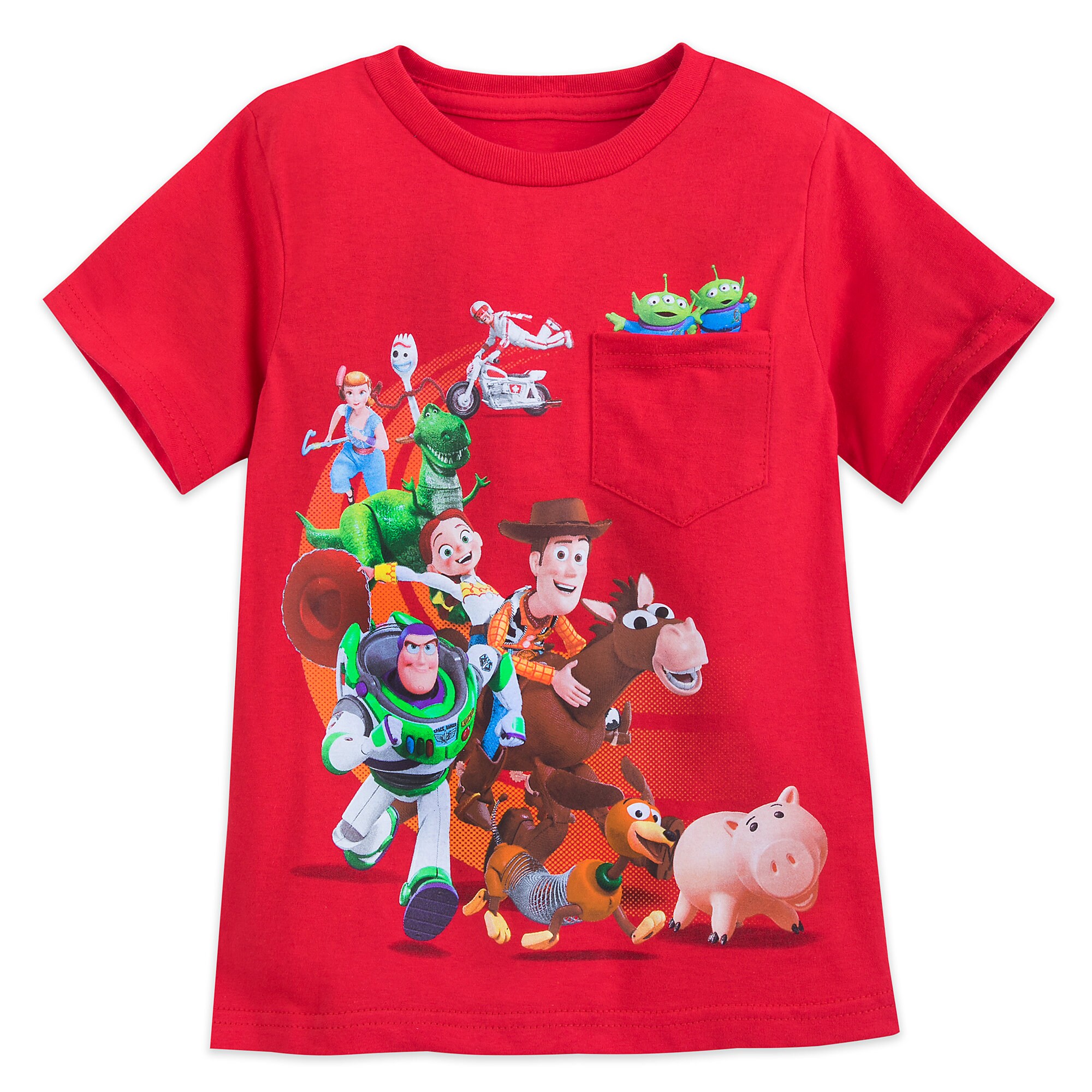 Toy Story 4 Cast T-Shirt for Boys