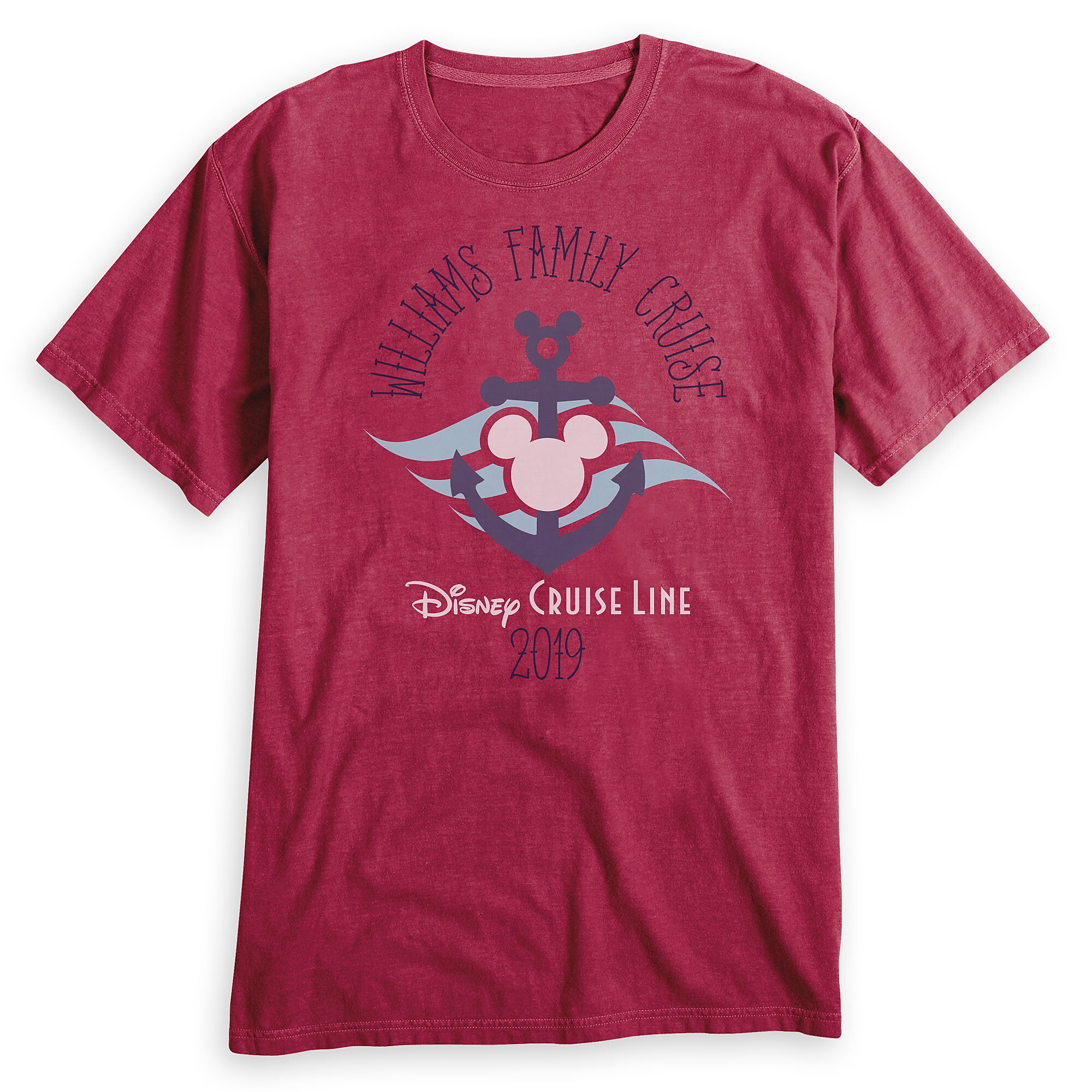 Adults' Disney Cruise Line Anchor Family Cruise 2019 T-Shirt - Customized