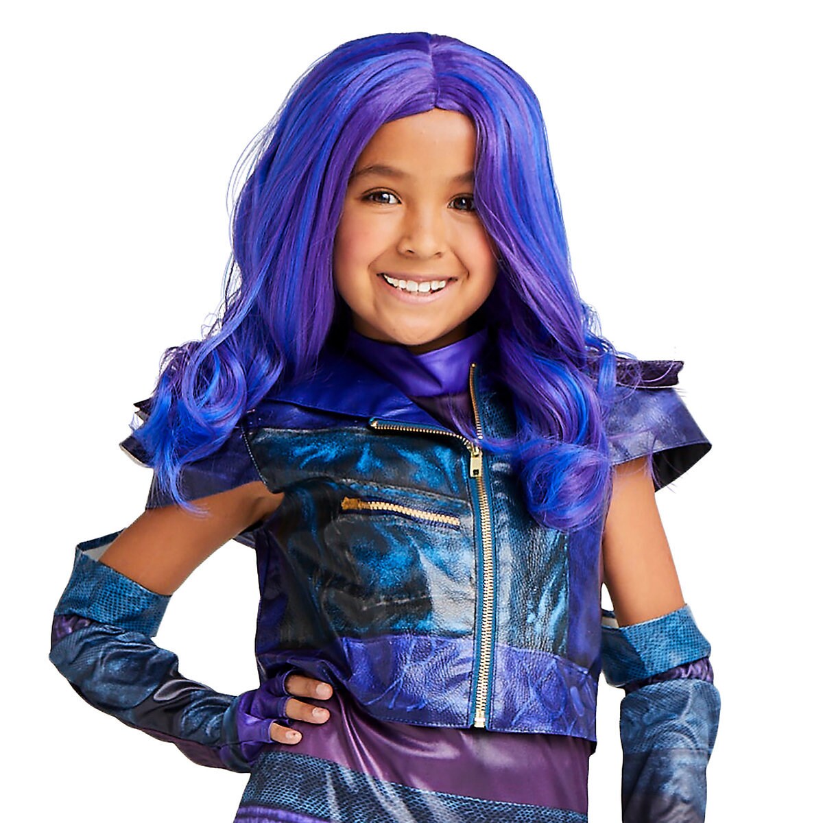 Product Image of Mal Wig for Kids - Descendants 3 # 1