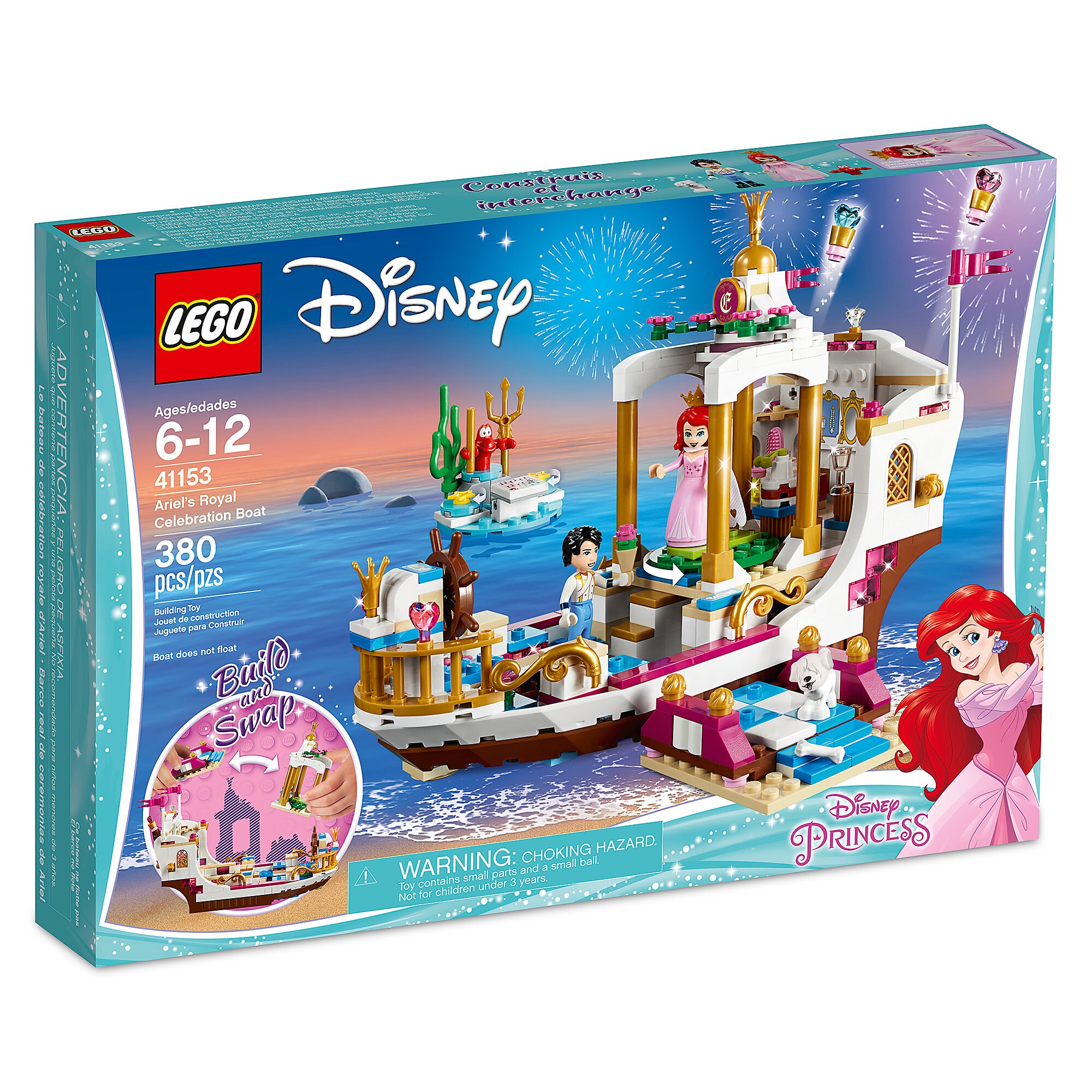 Ariel's Royal Celebration Boat Playset by LEGO