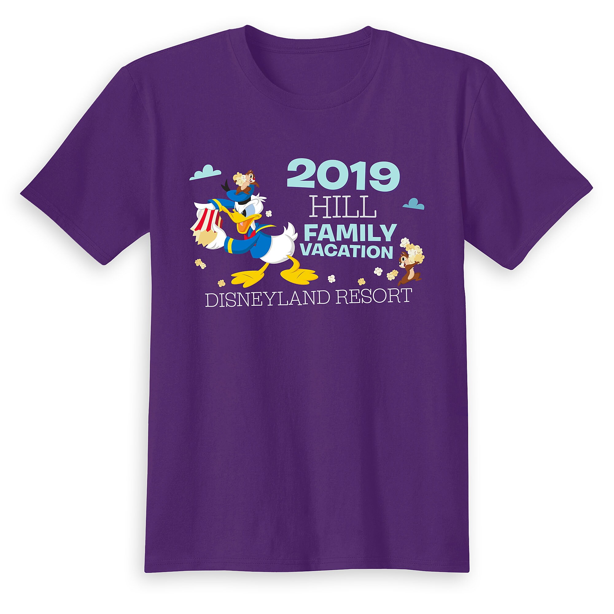Kids' Donald Duck and Chip 'n Dale Family Vacation T-Shirt - Disneyland Resort - Customized