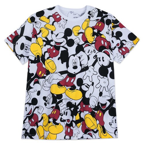 Mickey Mouse Allover T-Shirt for Men - Extended Size | shopDisney
