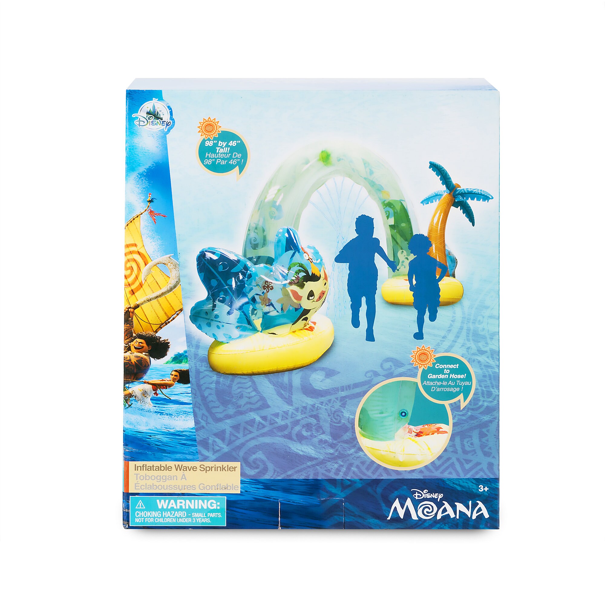 Moana Inflatable Wave Sprinkler