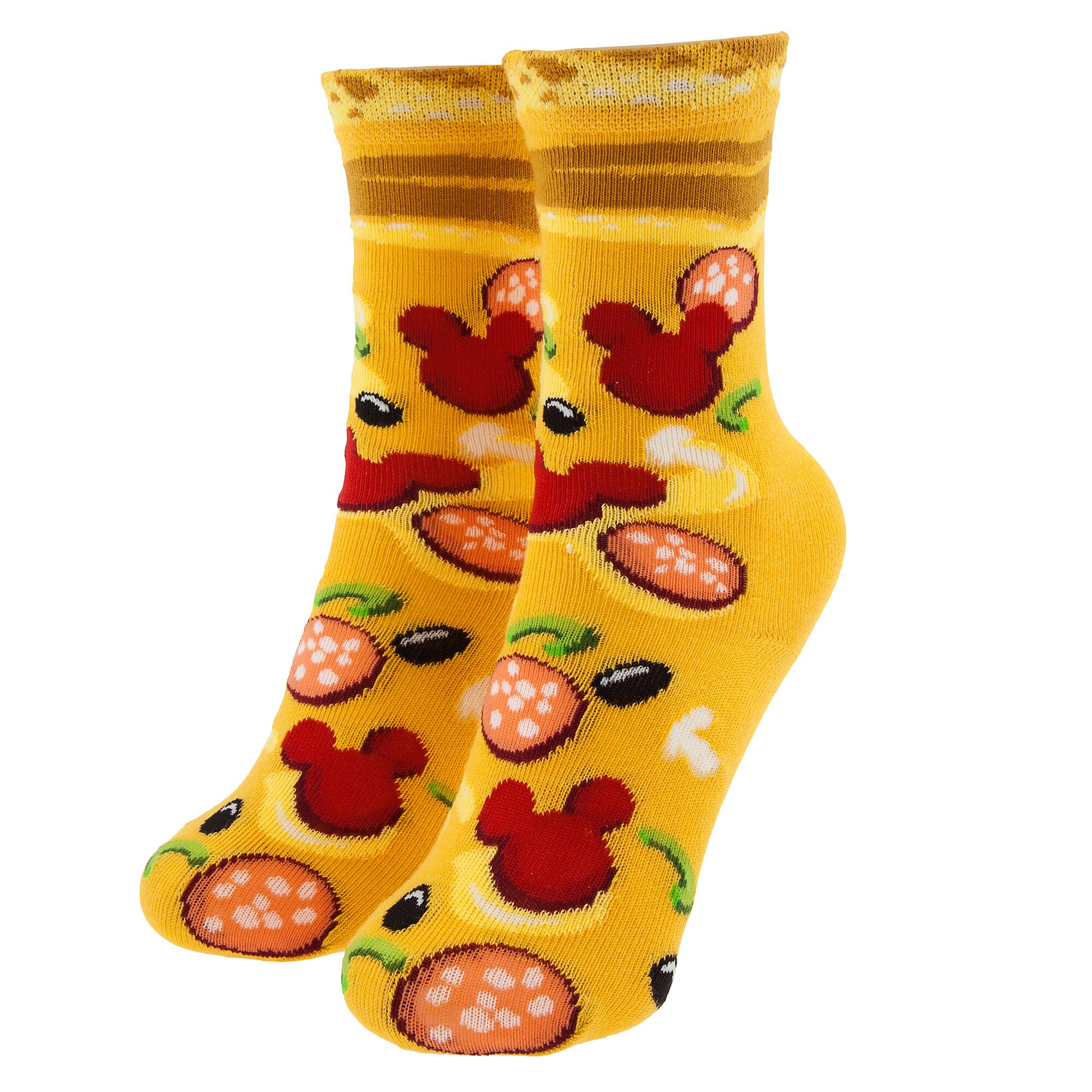 Mickey Mouse Pizza Socks for Kids