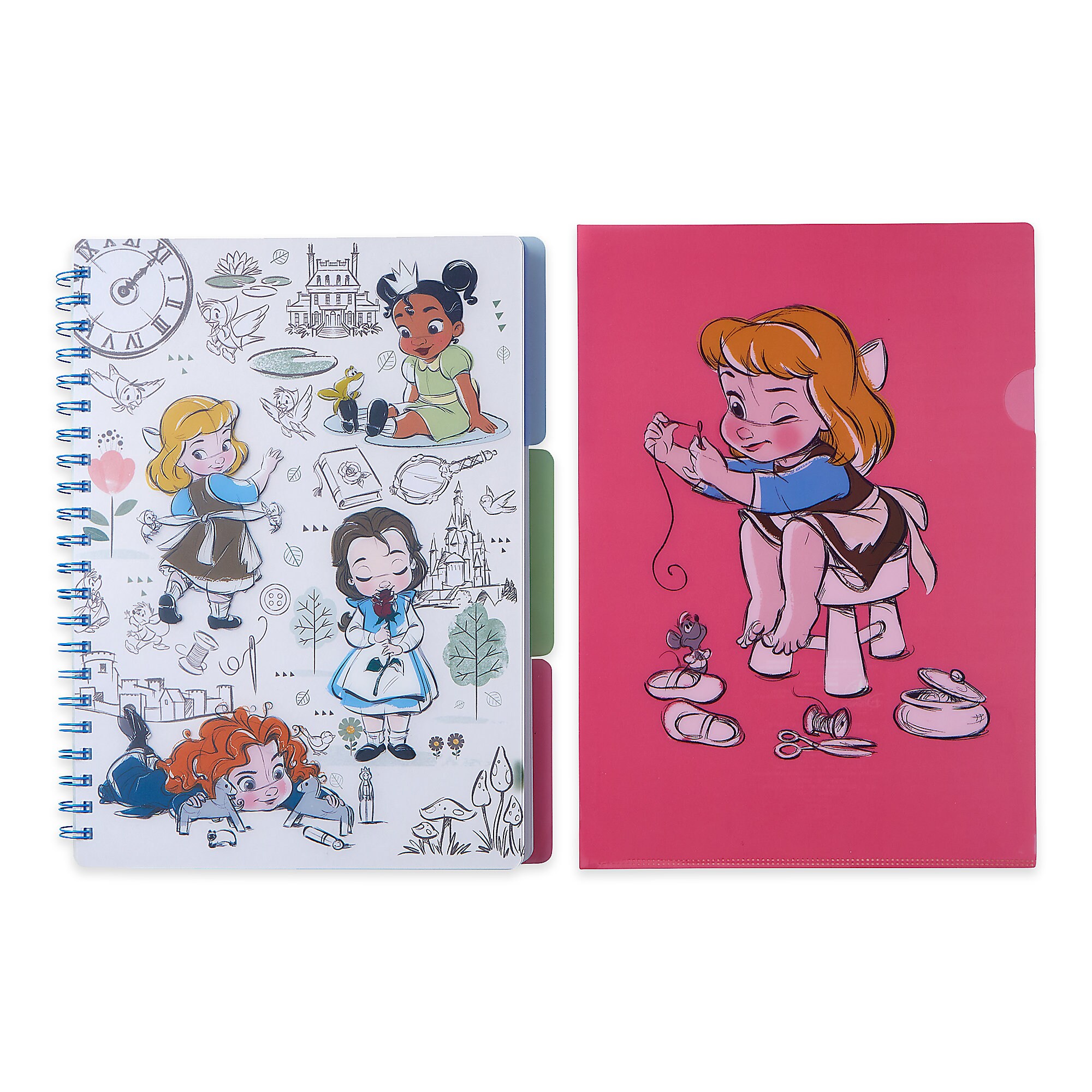 Disney Animators' Collection Notebook and Folder Set