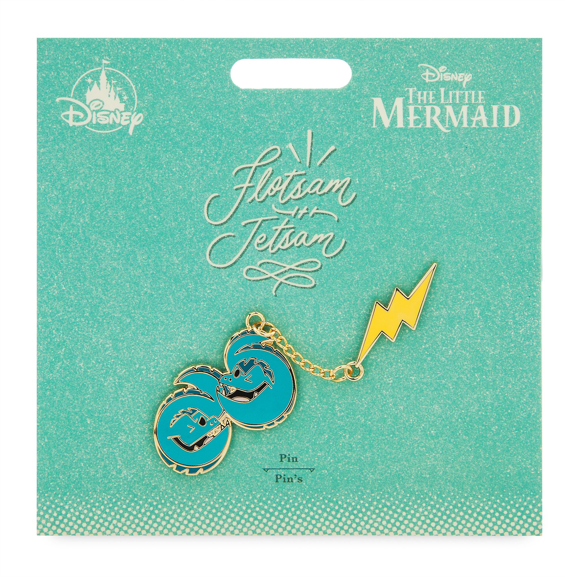 Flotsam and Jetsam Pin Set - The Little Mermaid