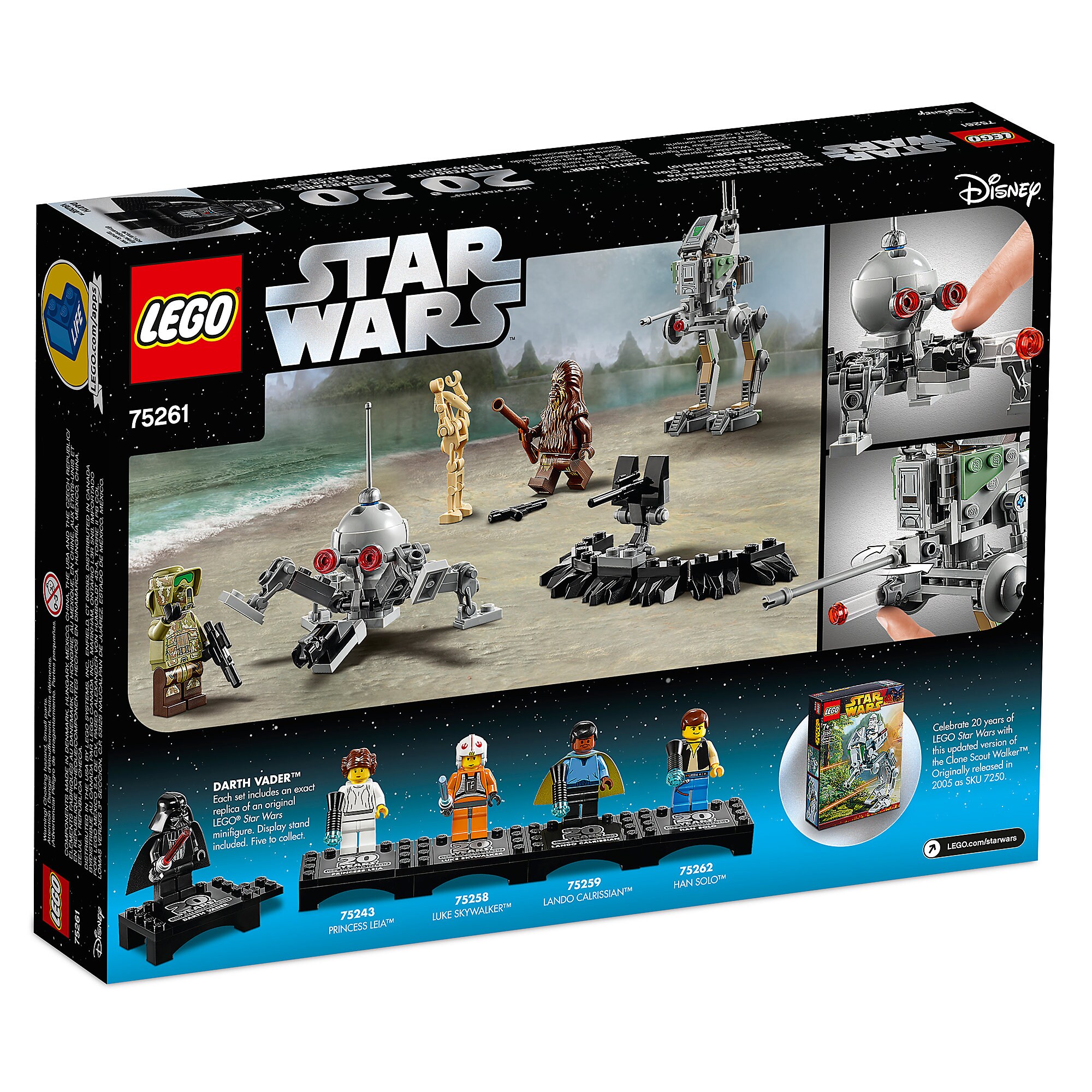 Clone Scout Walker - 20th Anniversary Edition Play Set by LEGO - Star Wars