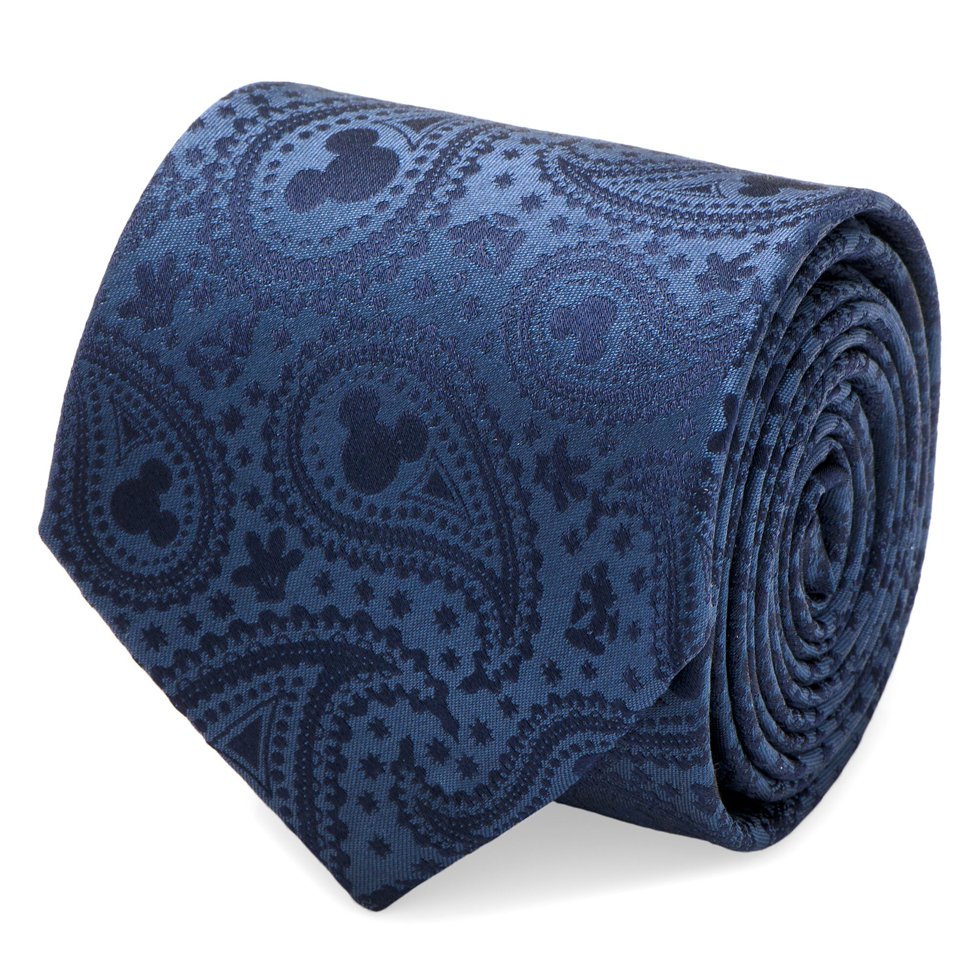 Mickey Mouse Paisley Silk Tie