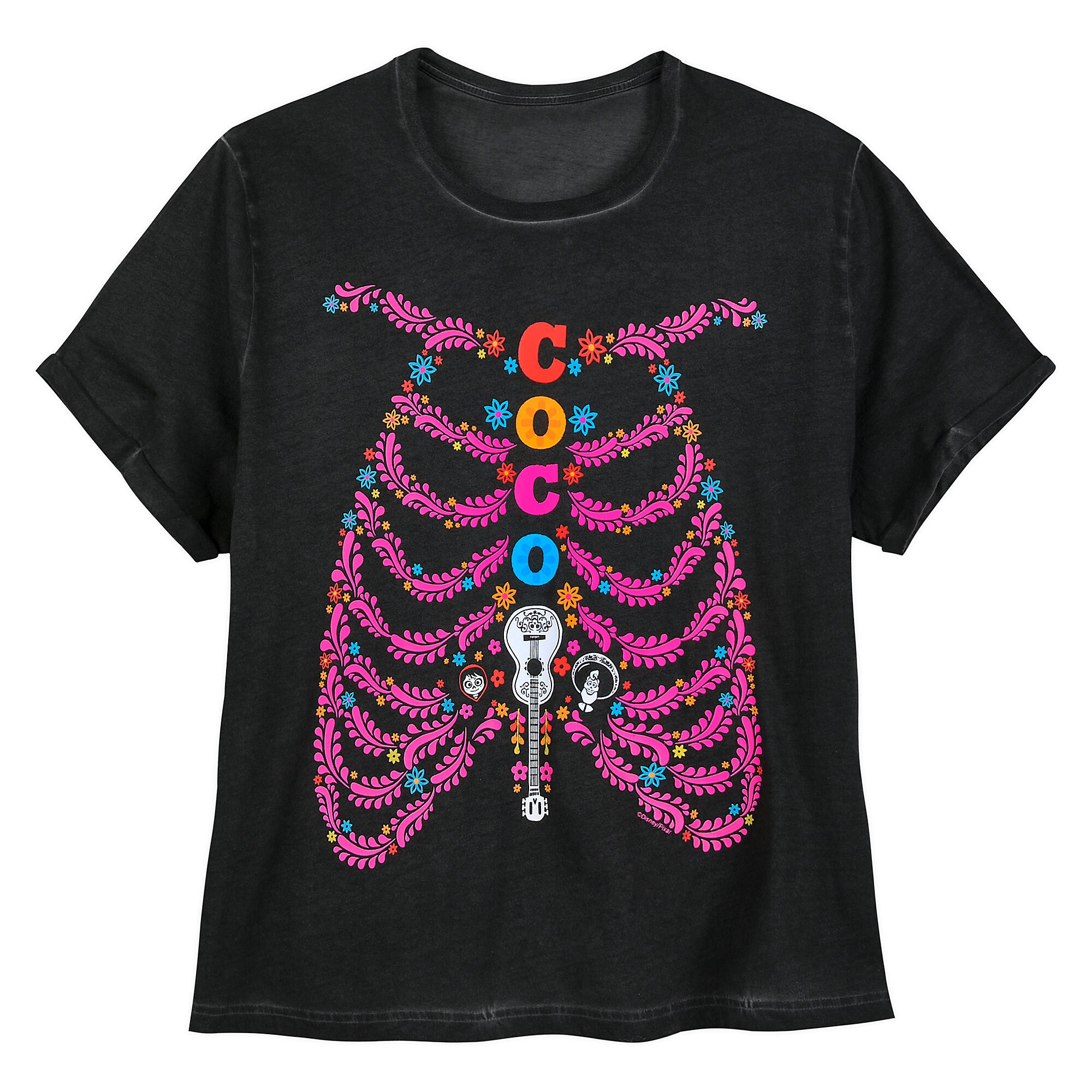 Coco Ribcage T-Shirt for Women - Extended Size