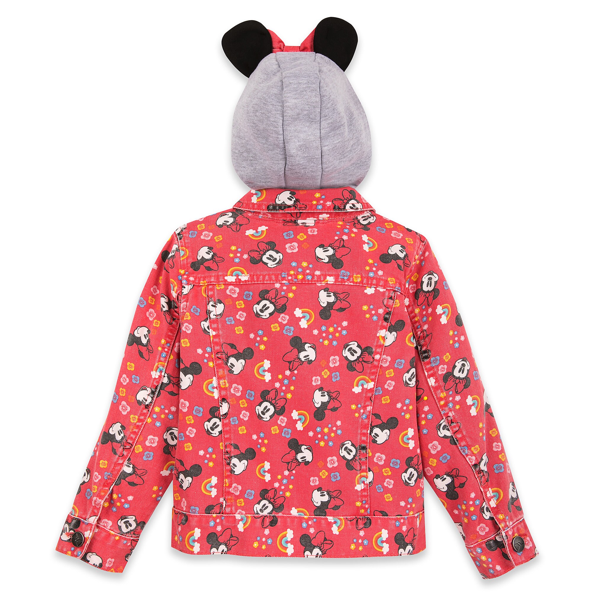 Minnie Mouse Hooded Denim Jacket for Girls is now available – Dis ...