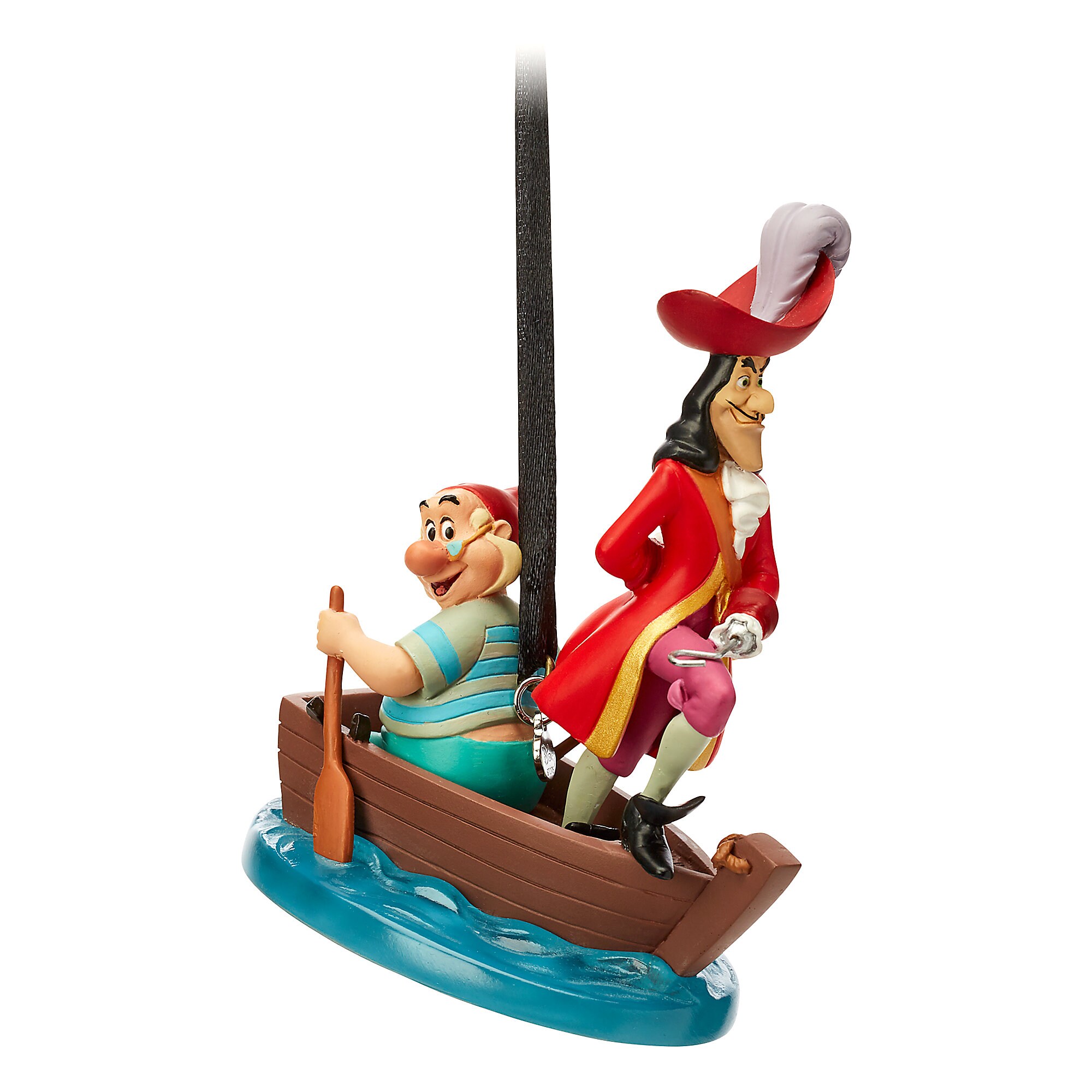 Captain Hook and Mr. Smee Sketchbook Ornament - Peter Pan